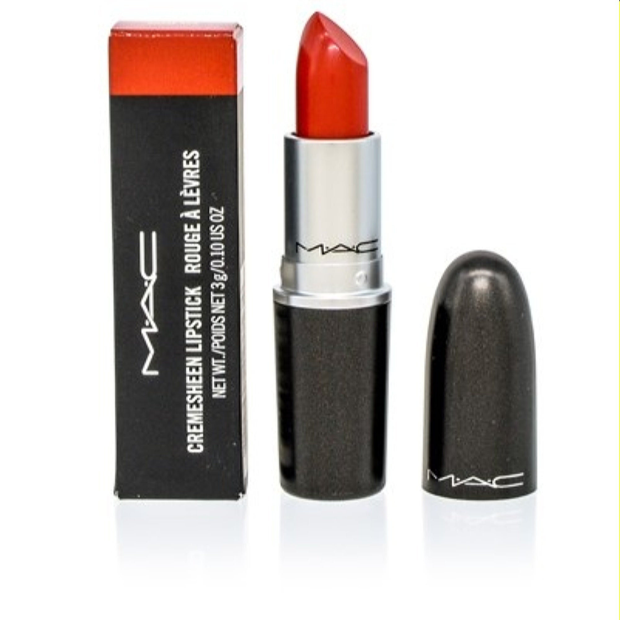 Mac Cosmetics  Mac Cosmetics Cremesheen Lipstick Brave Red .1 Oz (3 Ml)  773602166534