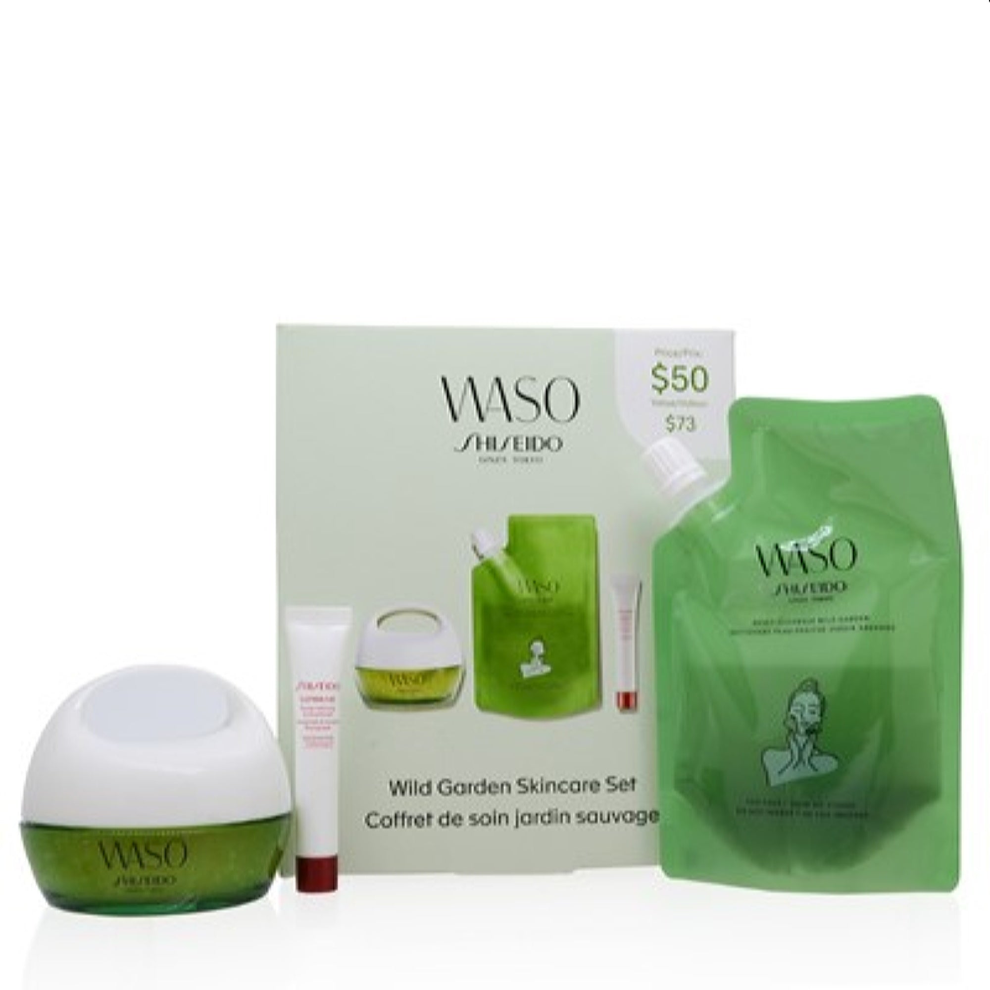 Shiseido  Shiseido Waso Ginza Tokyo Wild Garden Skincare 3 Pc. Set 777531491552