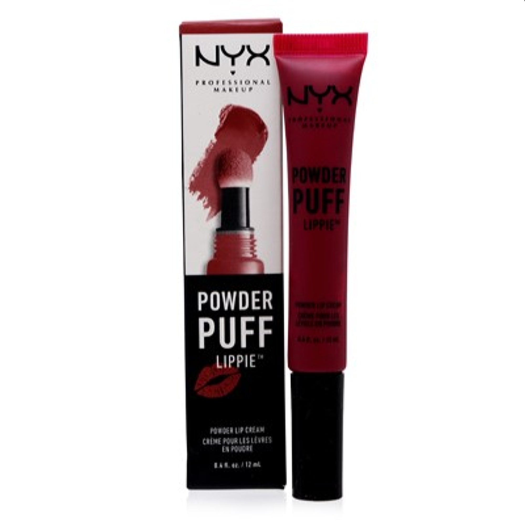 Nyx  Nyx Powder Puff Lippie Lip Cream (Pop Quiz) 0.4 Oz (12 Ml) 800897140557