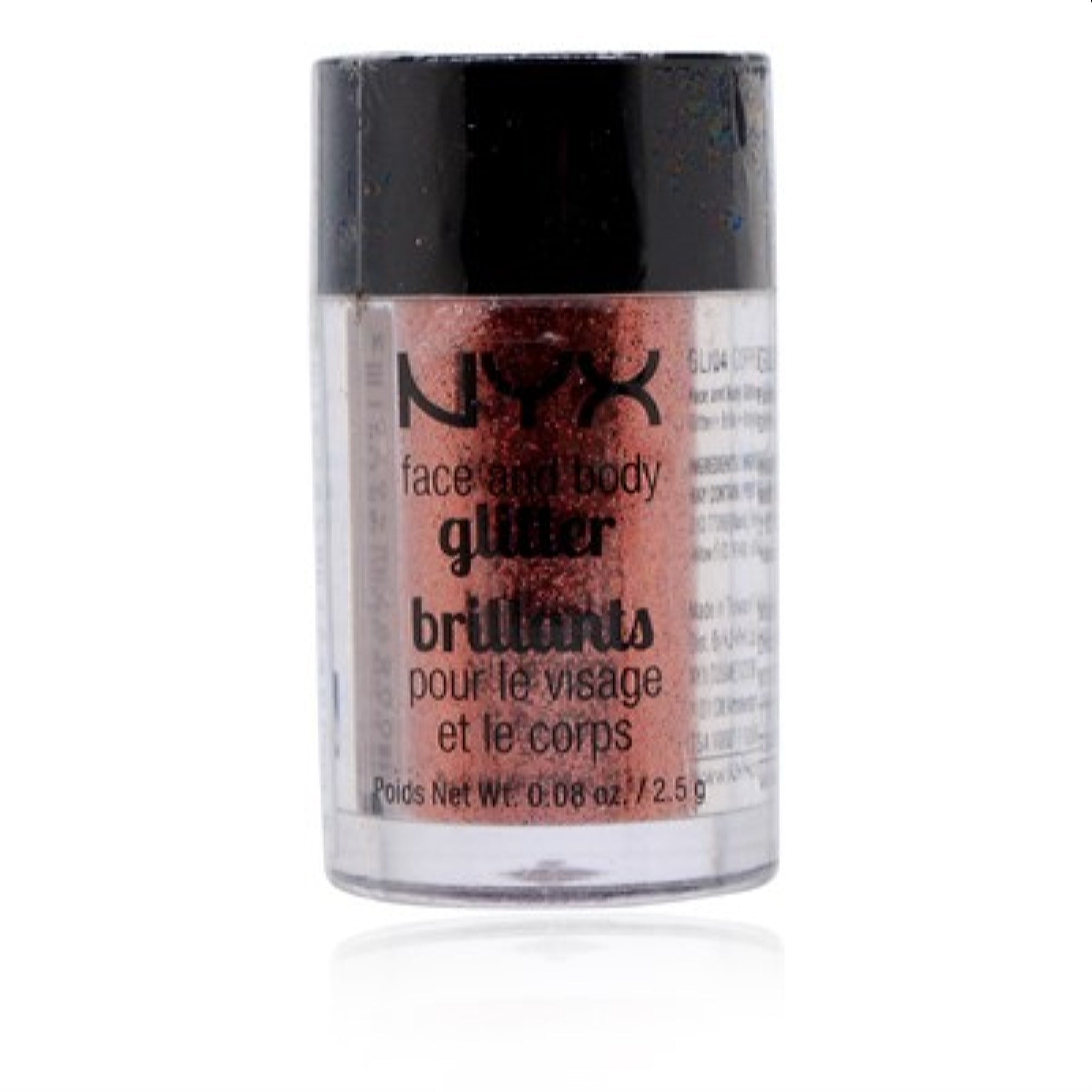 Nyx  Nyx Face & Body Glitter (Copper) 0.08 Oz 800897846763