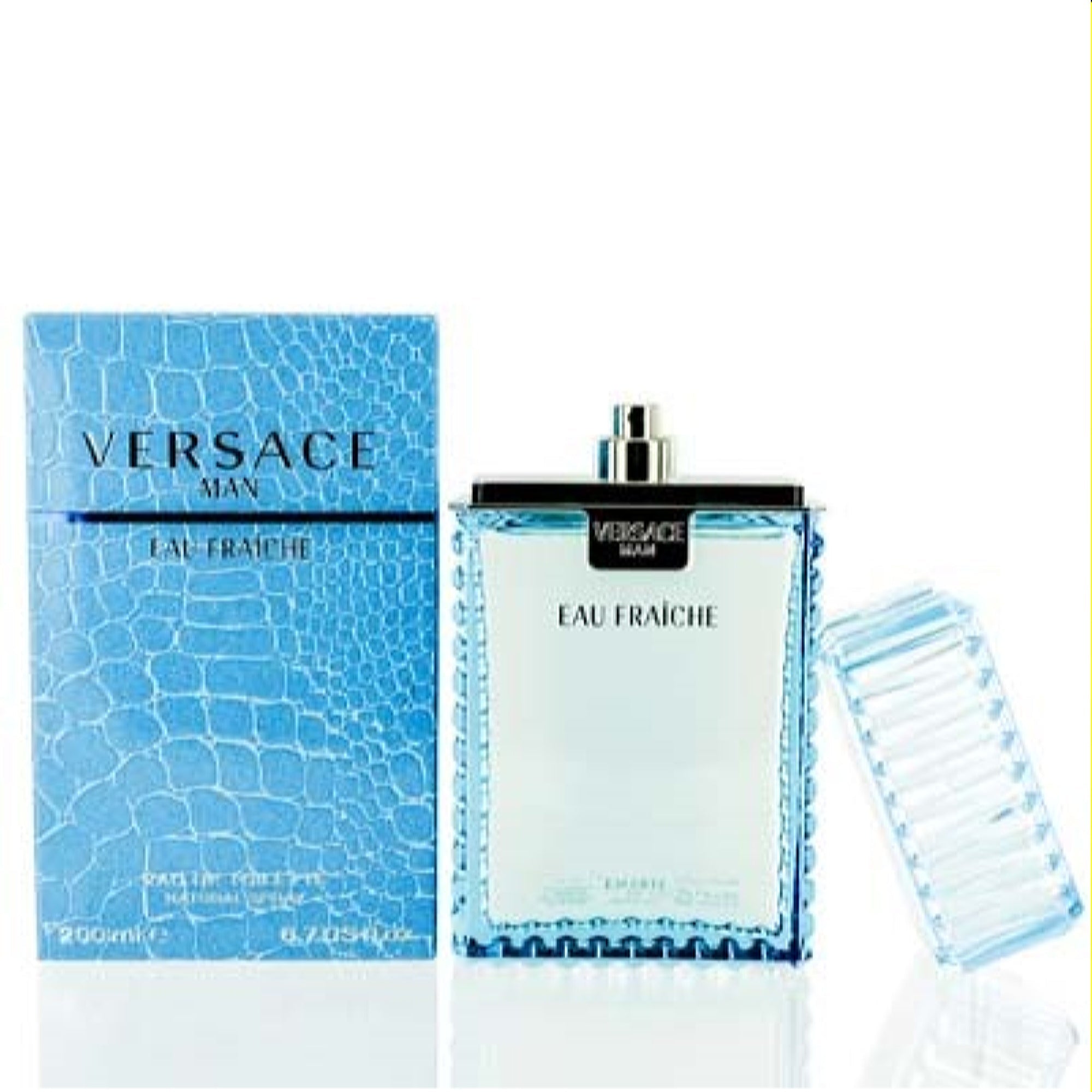 Versace Men's Versace Man Eau Fraiche Versace Edt Spray (Blue) 6.7 Oz  8011003803132