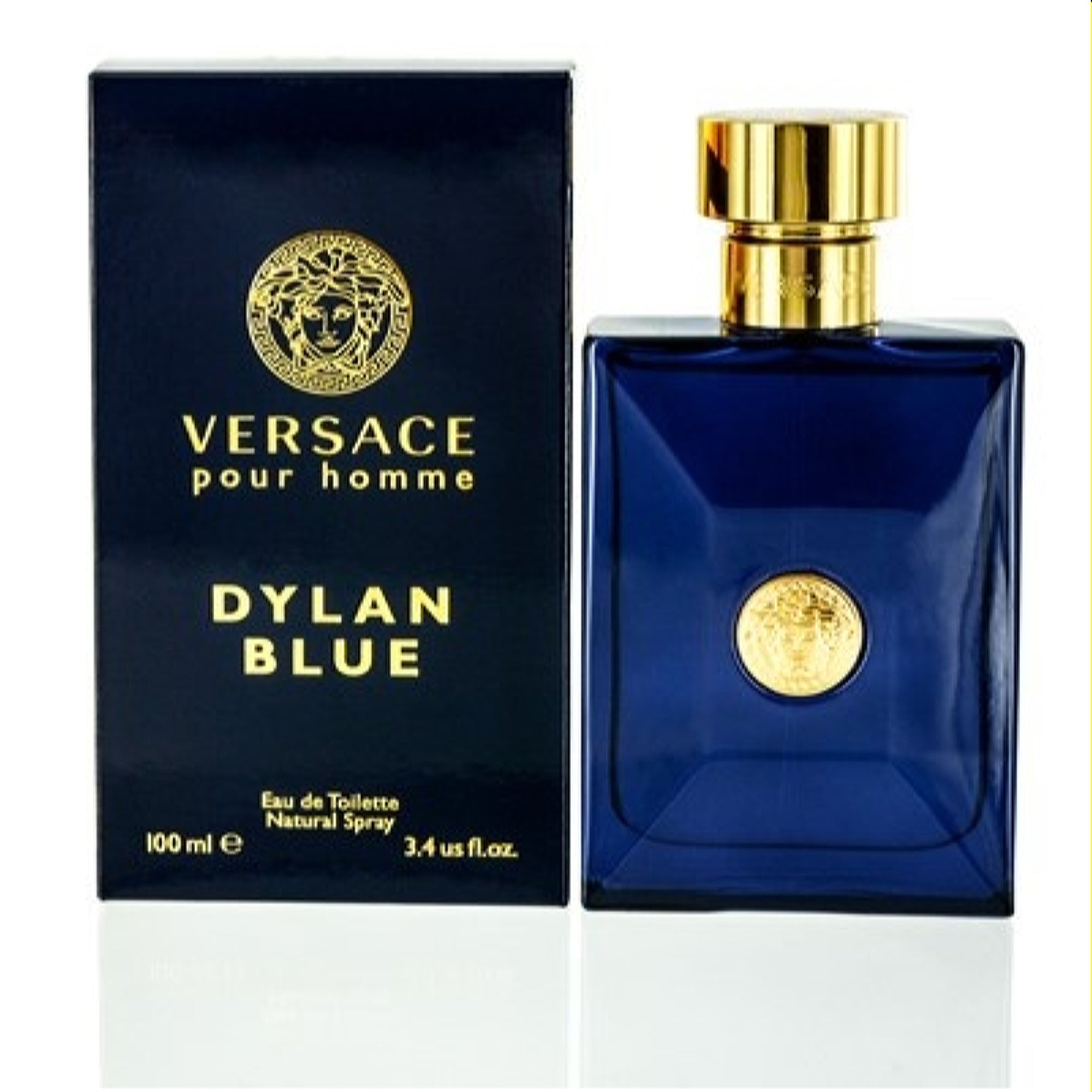 Versace Men's Versace Dylan Blue Versace Edt Spray 3.4 Oz (100 Ml)  8011003825745