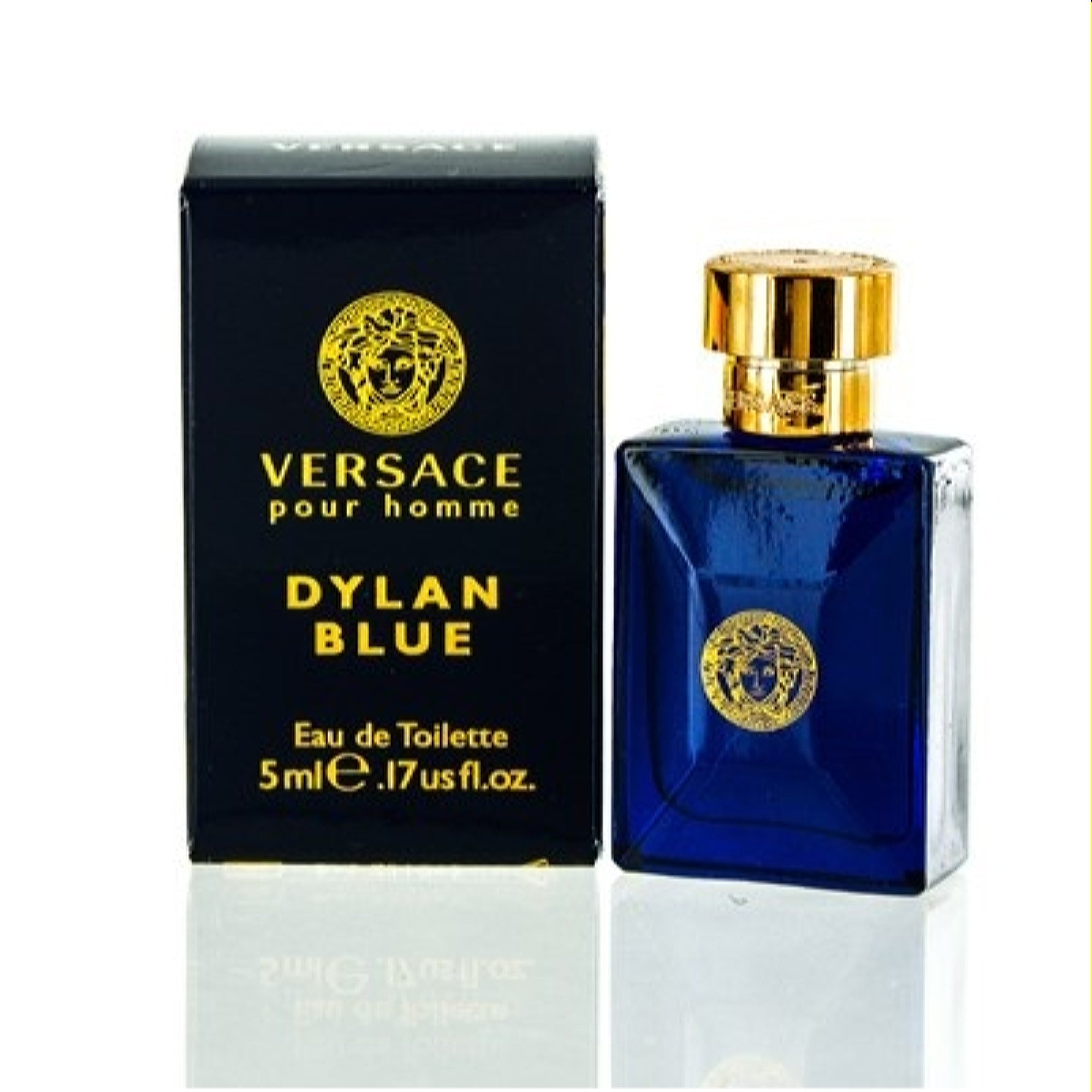 Versace Men's Versace Dylan Blue Versace Edt Mini 0.17 Oz (5.0 Ml)  8011003825752