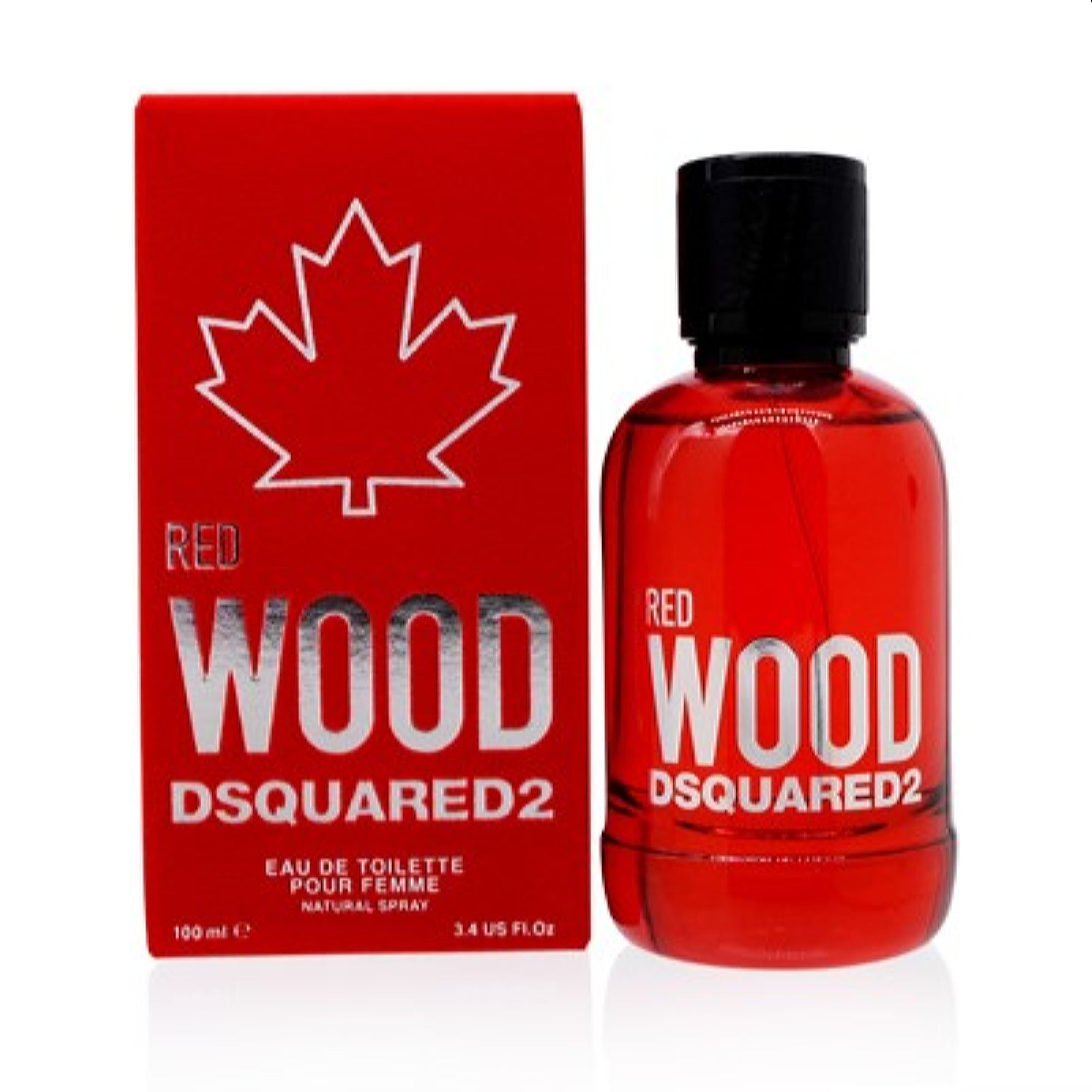 Dsquared2 Women's Red Wood Dsquared2 Edt Spray 3.4 Oz (100 Ml)   8011003852697