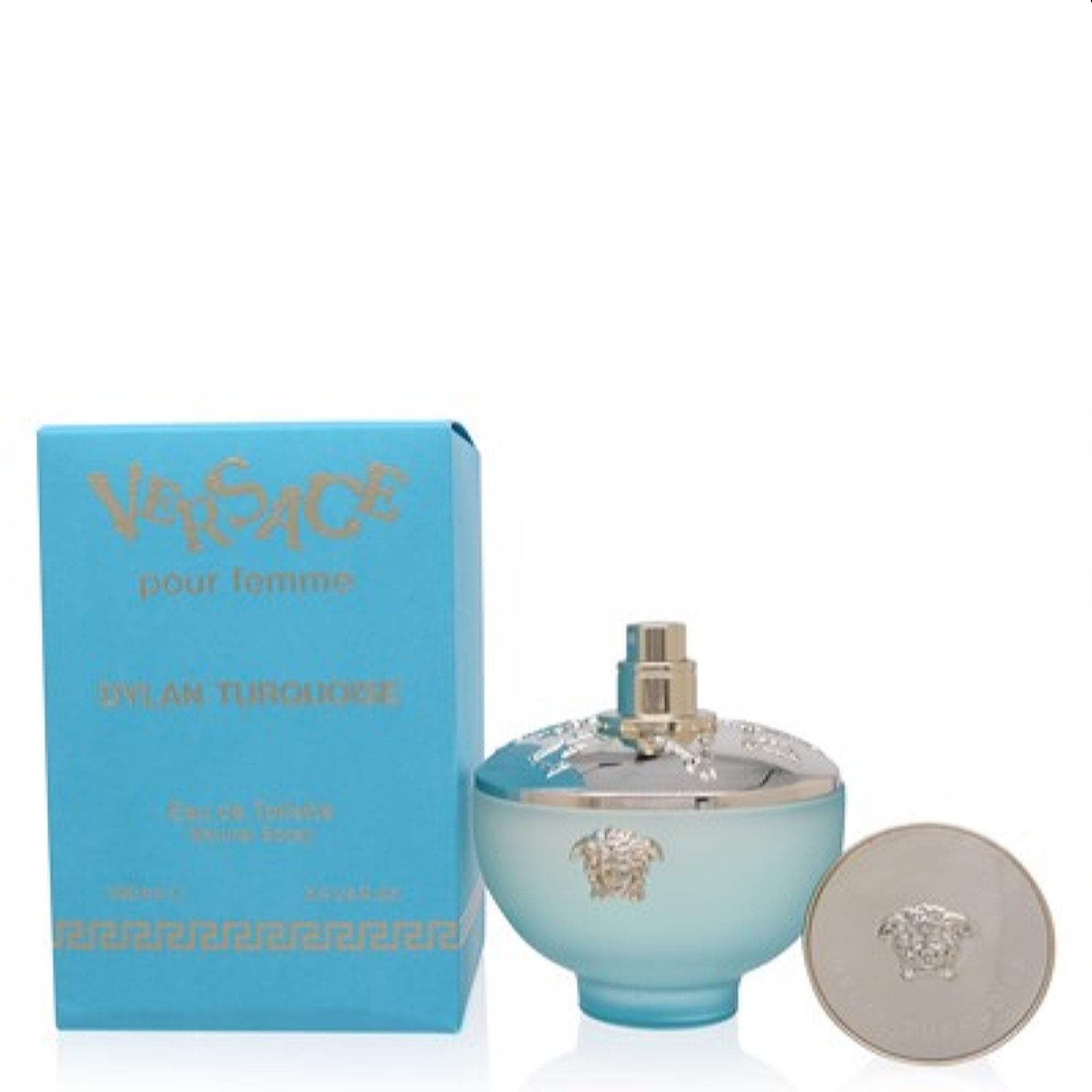 Versace Women's Dylan Blue Turquoise Versace Edt Spray 3.4 Oz (100 Ml)   8011003858552