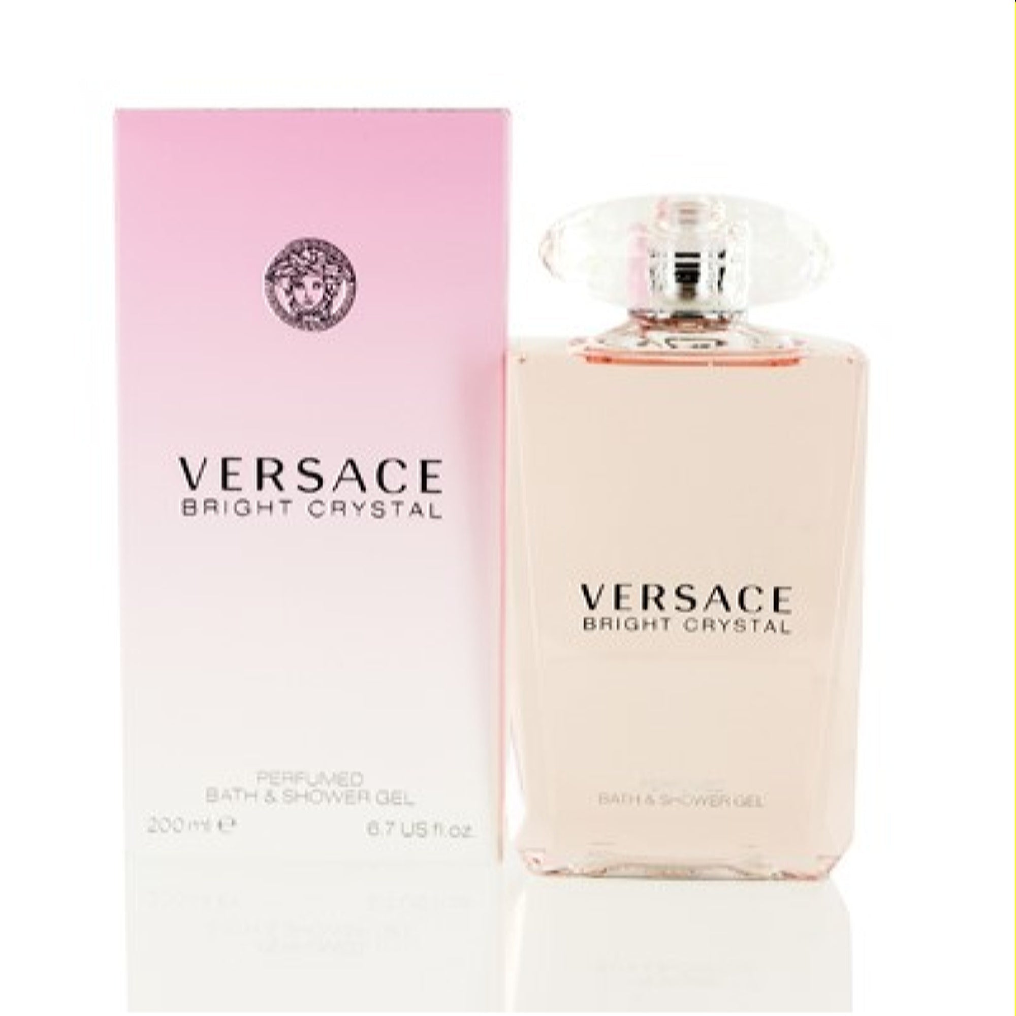 Versace Women's Bright Crystal Versace Shower Gel 6.7 Oz (200 Ml)   8011003993840