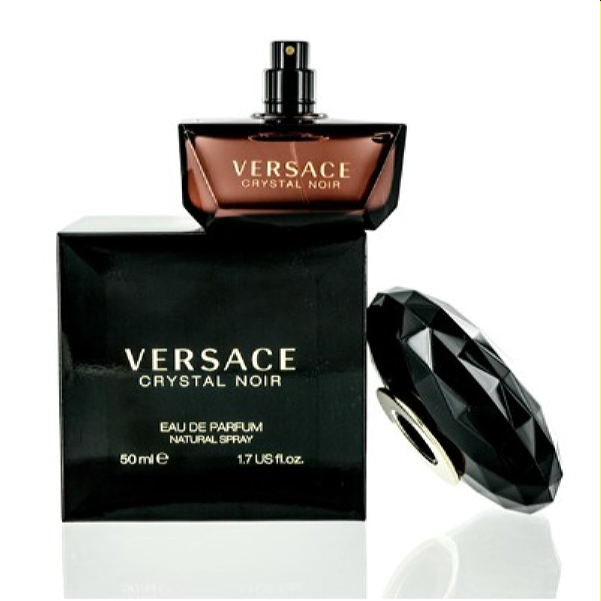 Versace Women's Crystal Noir Versace Edp Spray 1.7 Oz  8018365070264