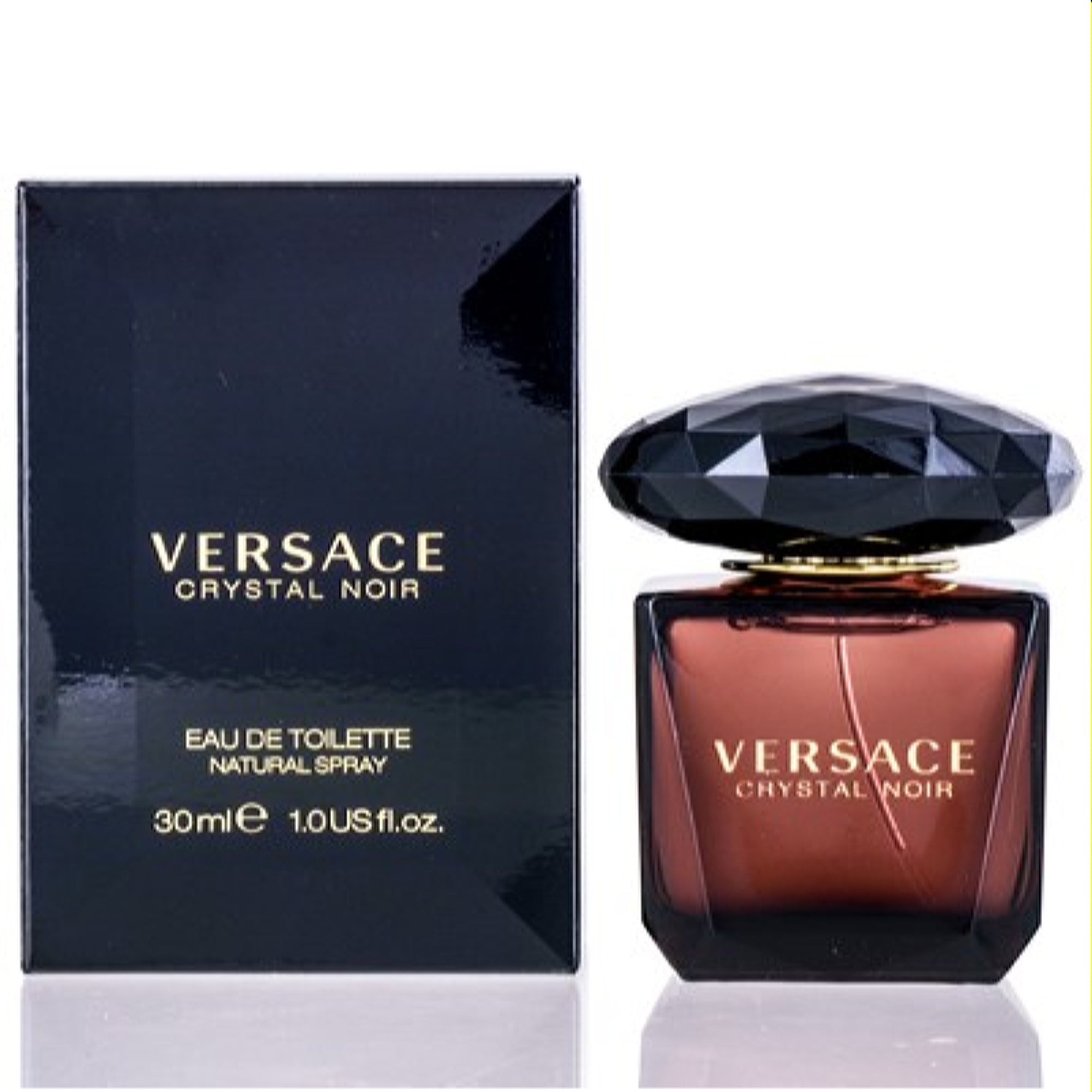 Versace Women's Crystal Noir Versace Edt Spray 1.0 Oz  8018365071162