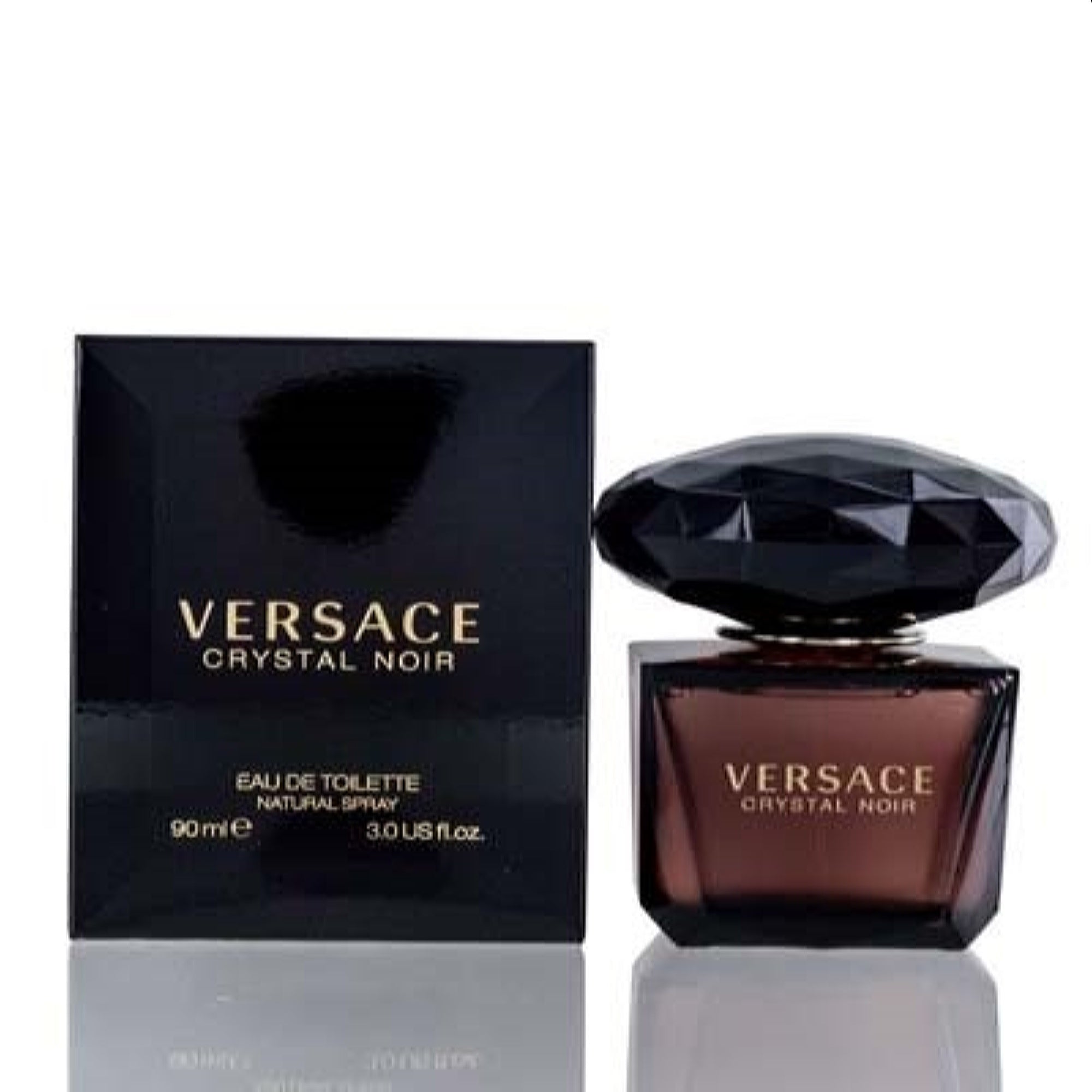 Versace Women's Crystal Noir Versace Edt Spray 3.0 Oz  8018365071469