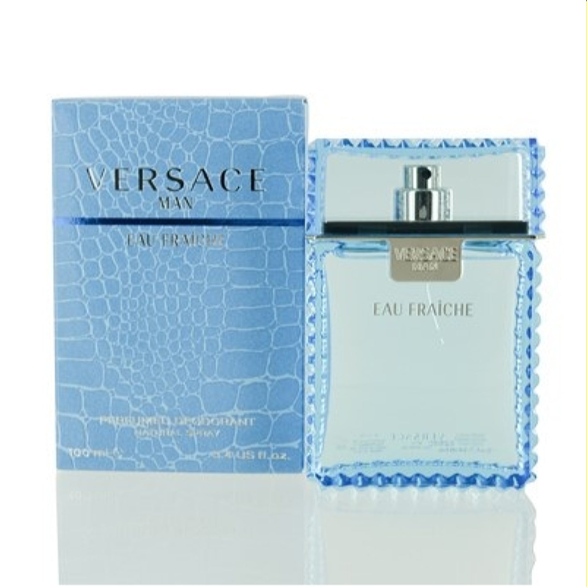 Versace Men's Versace Man Eau Fraiche Versace Deodorant Spray 3.4 Oz (100 Ml)  8018365500068