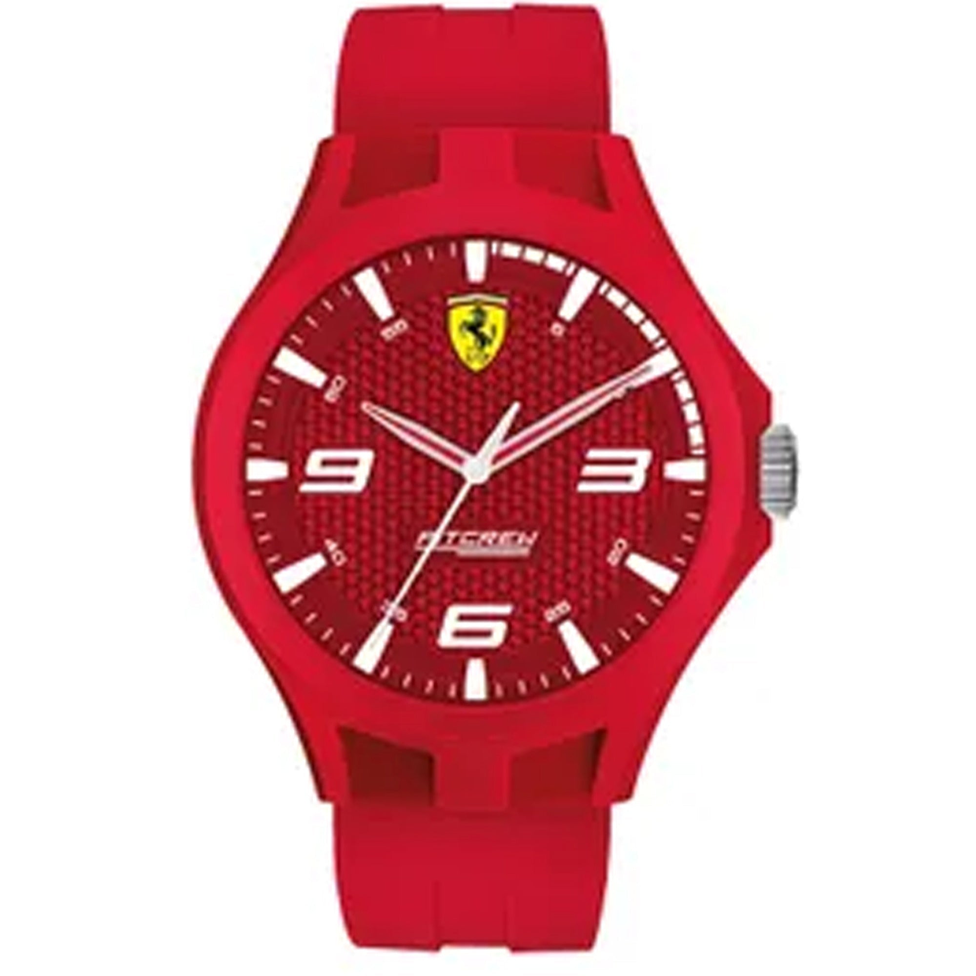 Ferrari  Quartz Pit Crew Red Dial Men's Watch 830677