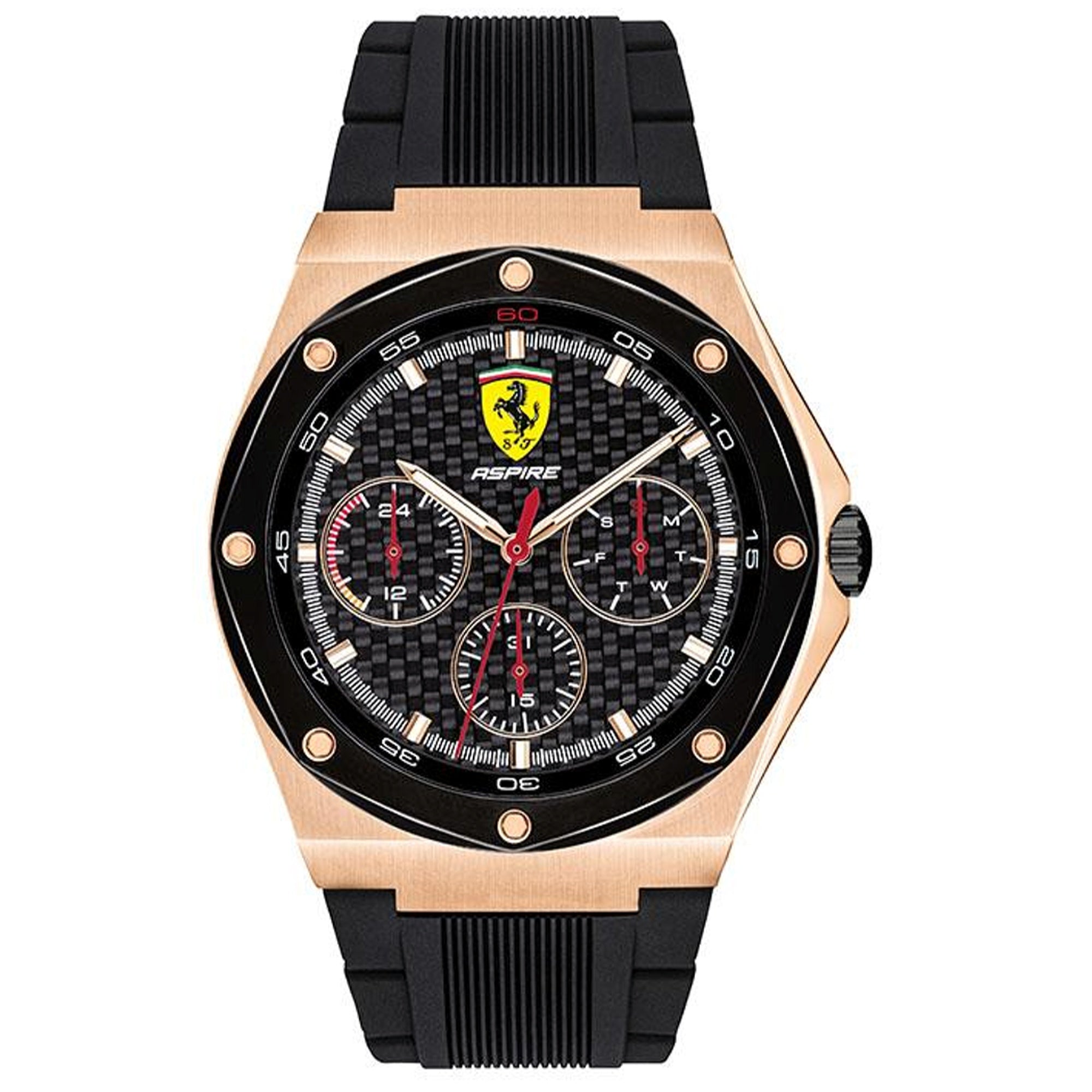 Ferrari  Quartz Scuderia Black Dial Men's Watch 830769