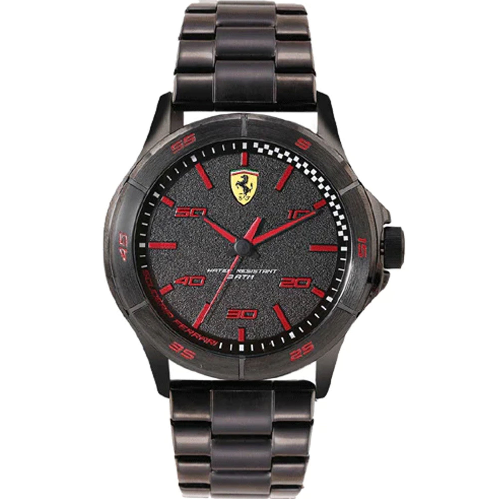 Ferrari  Quartz Scuderia Black Dial Men's Watch 830815