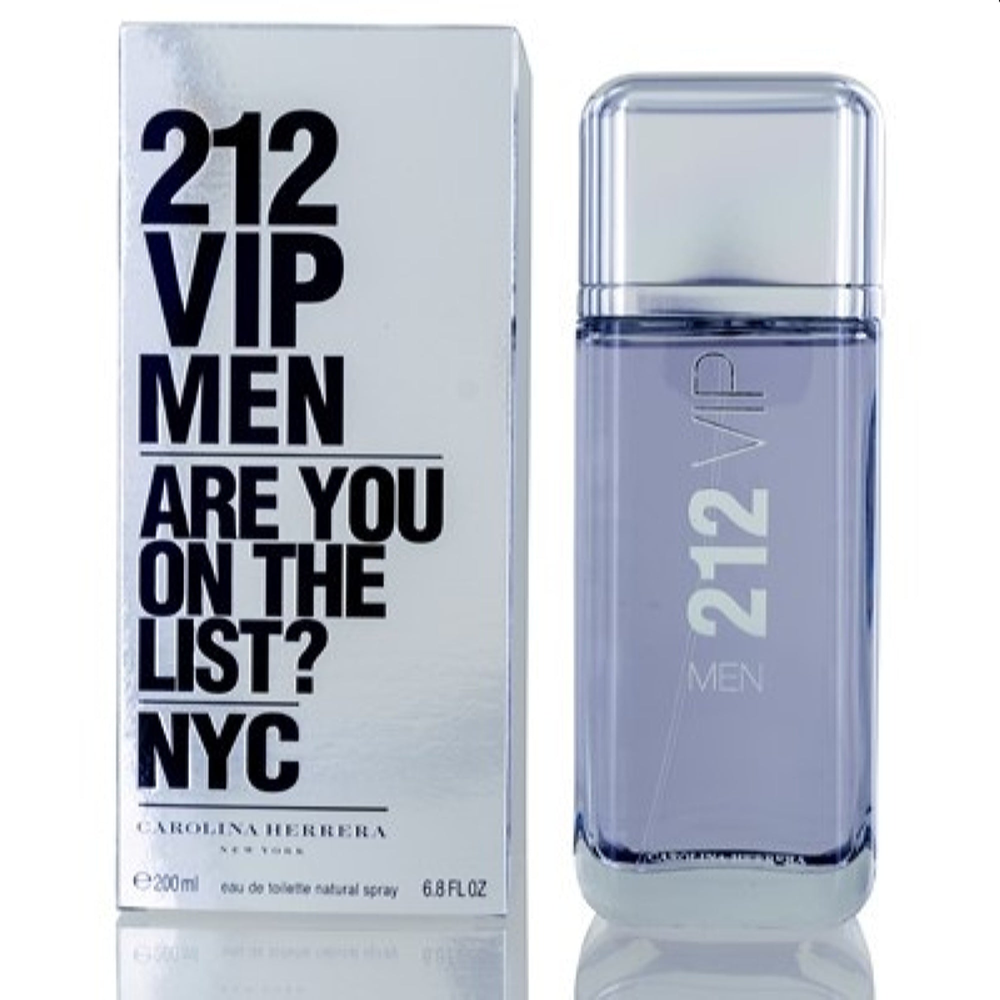 Carolina Herrera Men's 212 Vip Nyc Men Carolina Herrera Edt Spray 6.75 Oz (200 Ml)  8411061782347