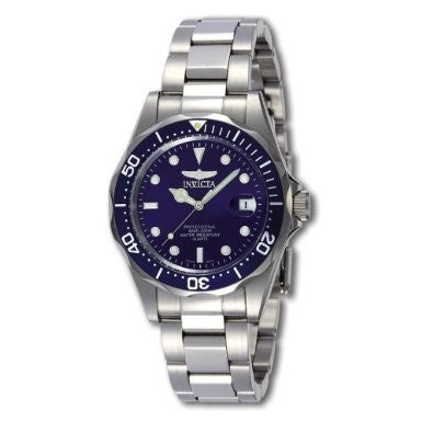 Invicta Pro Diver Quartz Blue Dial Men's Watch 9204