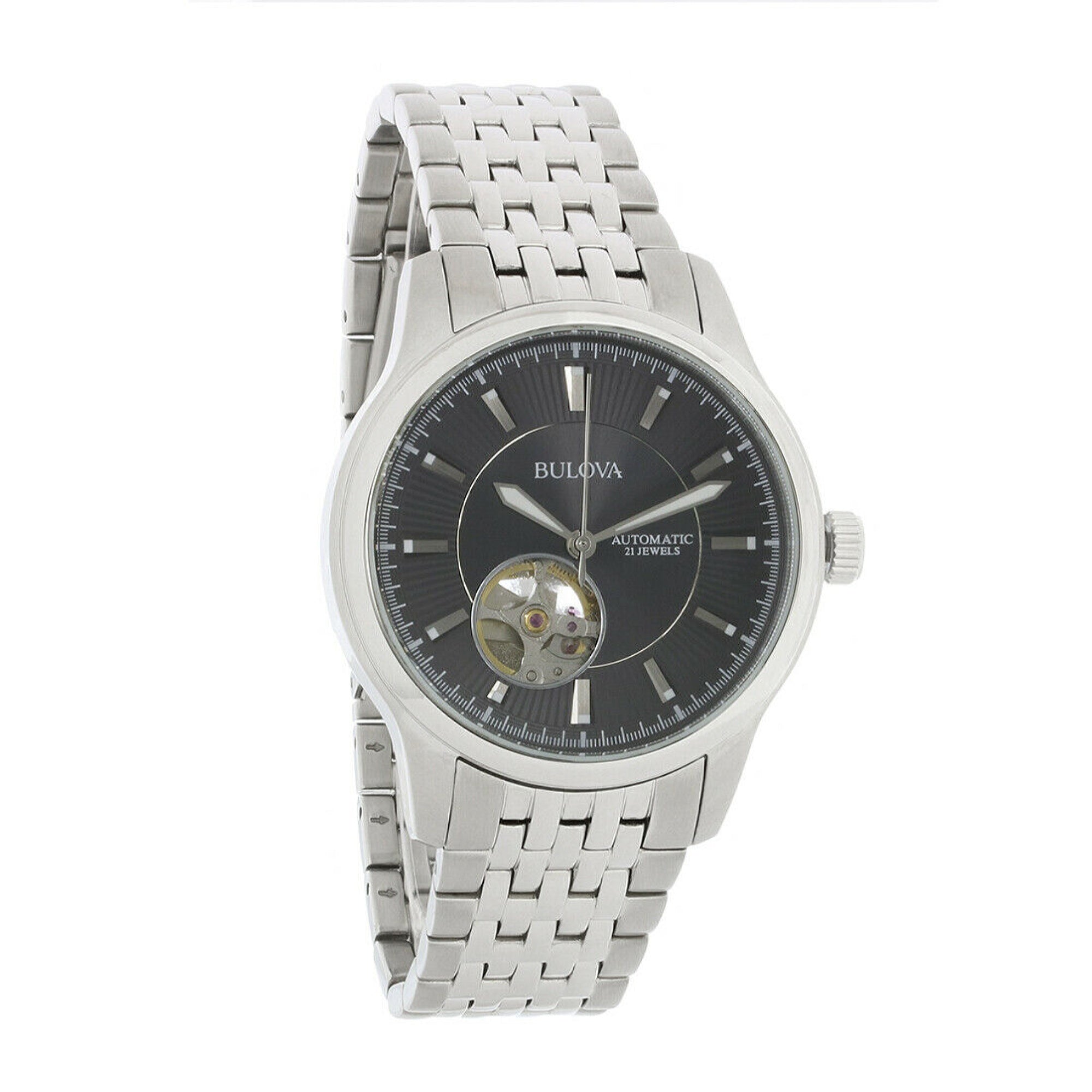 Bulova Bulova Automatic Automatic Grey Dial Men's Watch 96A190