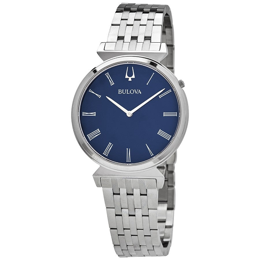 Bulova Regatta Quartz Blue Dial Men's Watch 96A233