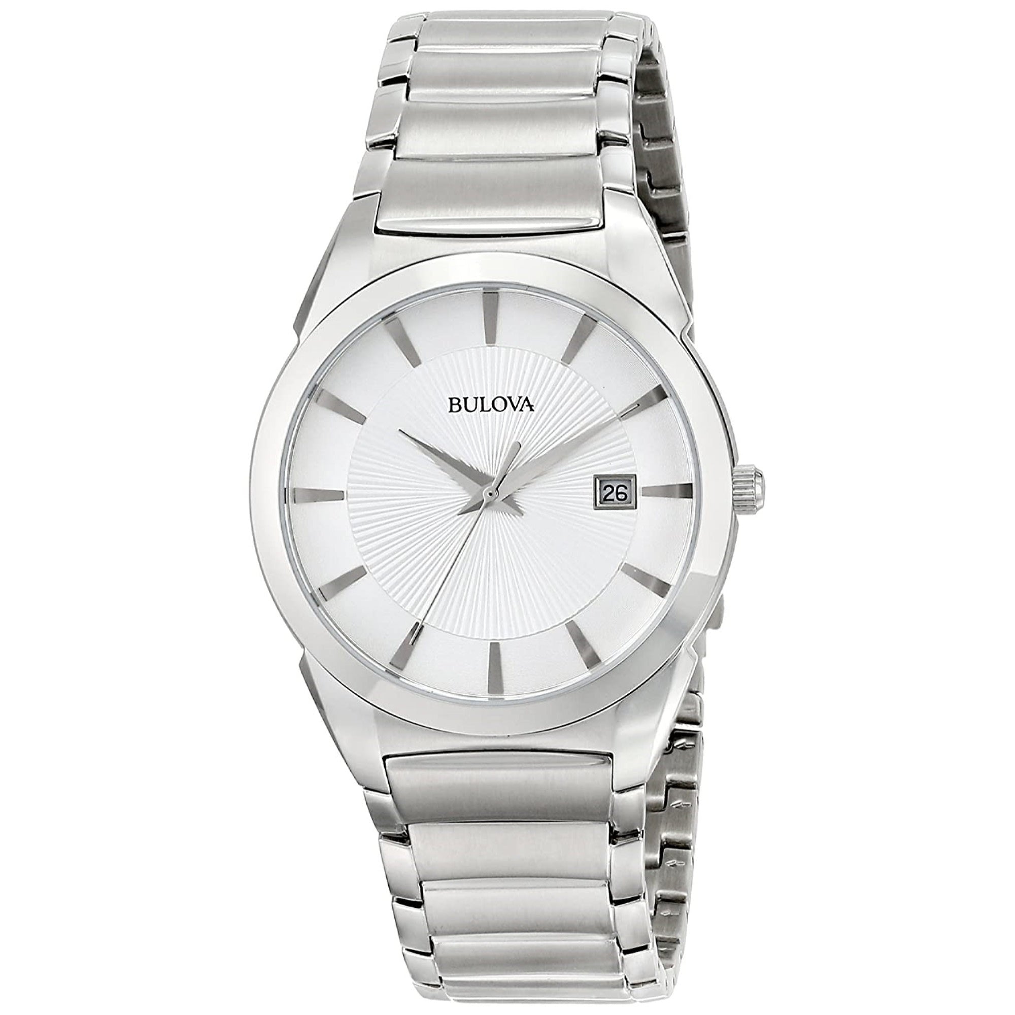 Bulova Classic Quartz Silver Dial Men's Watch 96B015