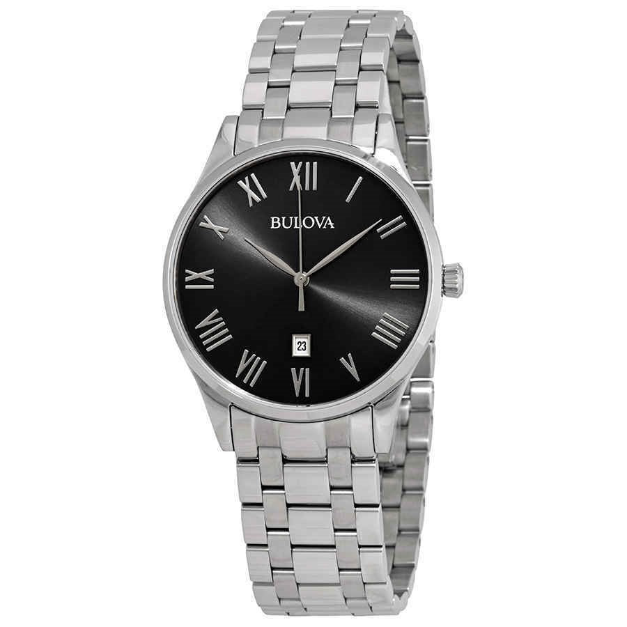 Bulova Classic Quartz Grey Dial Men's Watch 96B261