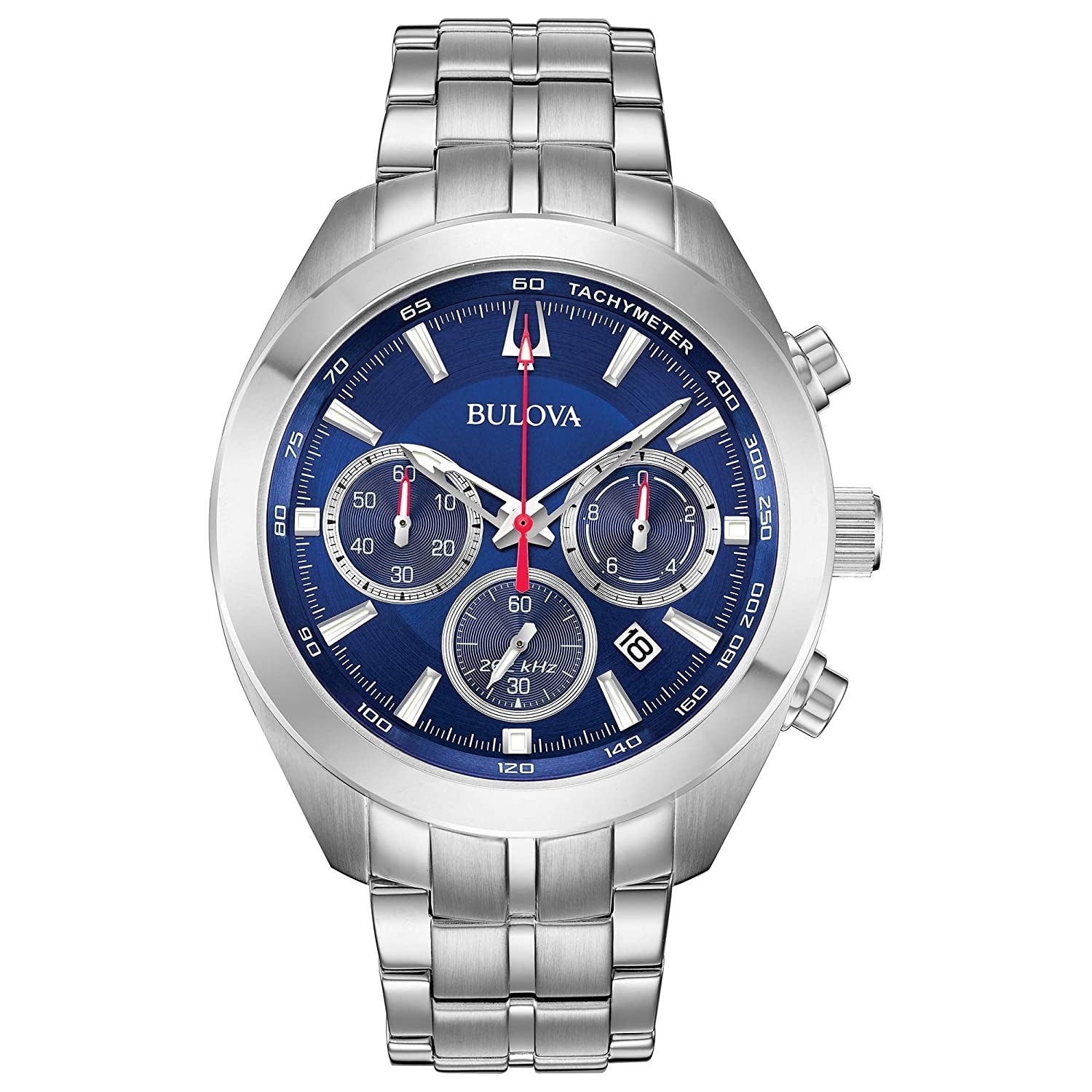 Bulova Bulova High Frequency Quartz Chronograph Blue Dial Men's Watch 96B285