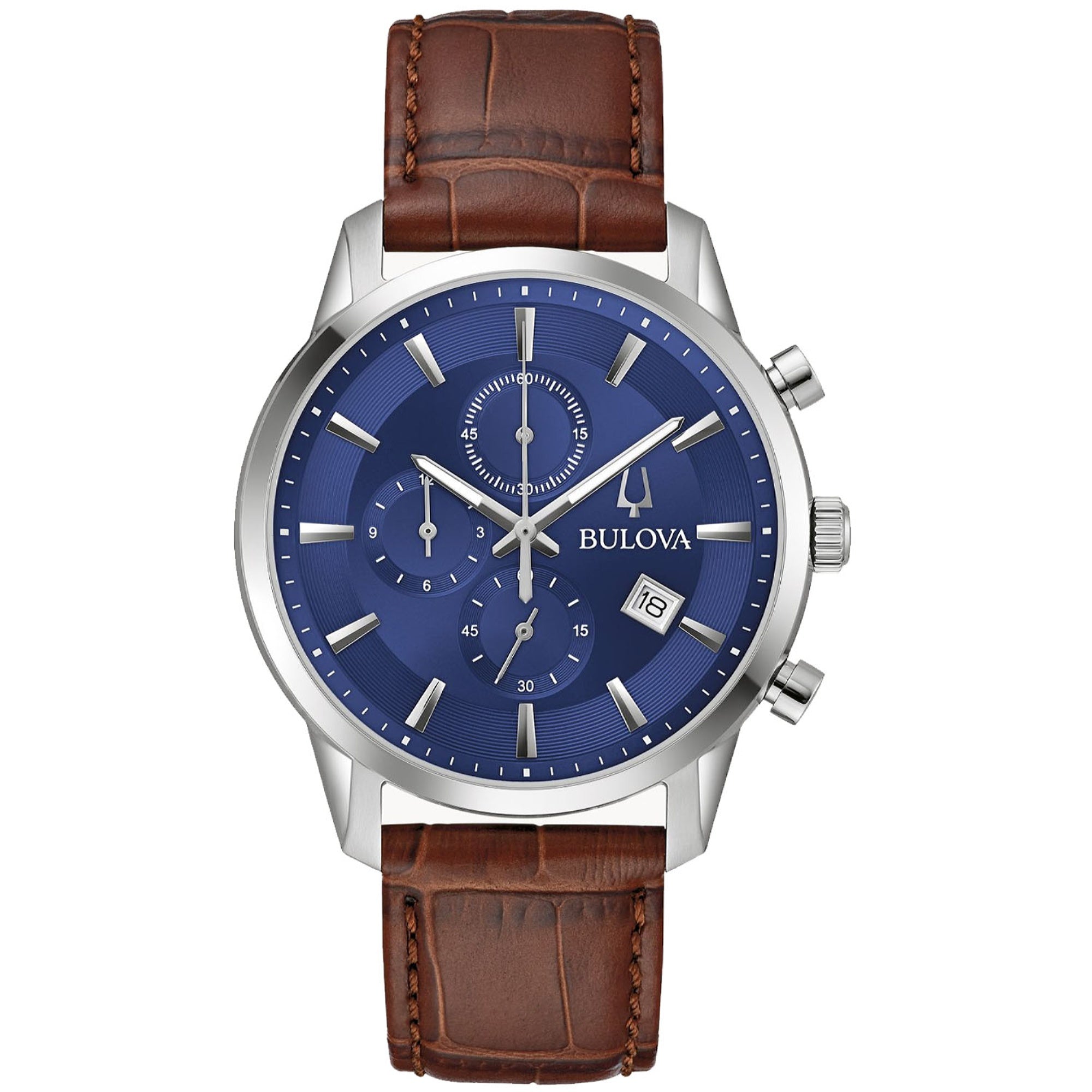 Bulova  Quartz Sutton Blue Dial Men's Watch 96B402