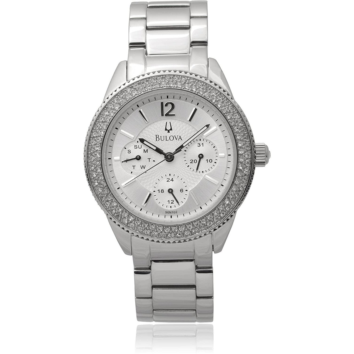 Bulova Bulova Quartz Silver Dial Women's Watch 96N102