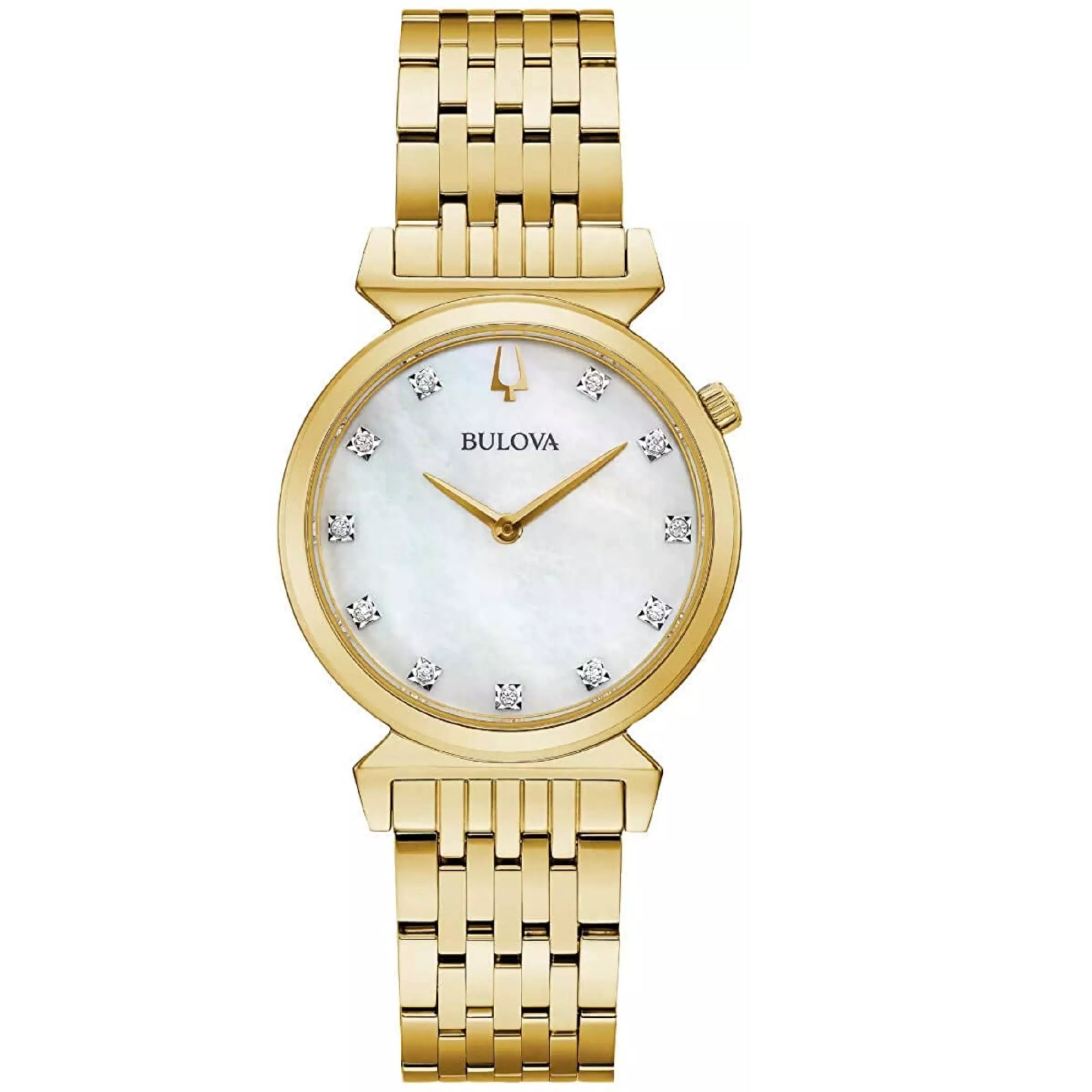 Bulova Regatta Quartz Mother of Pearl Dial Women's Watch 97P149