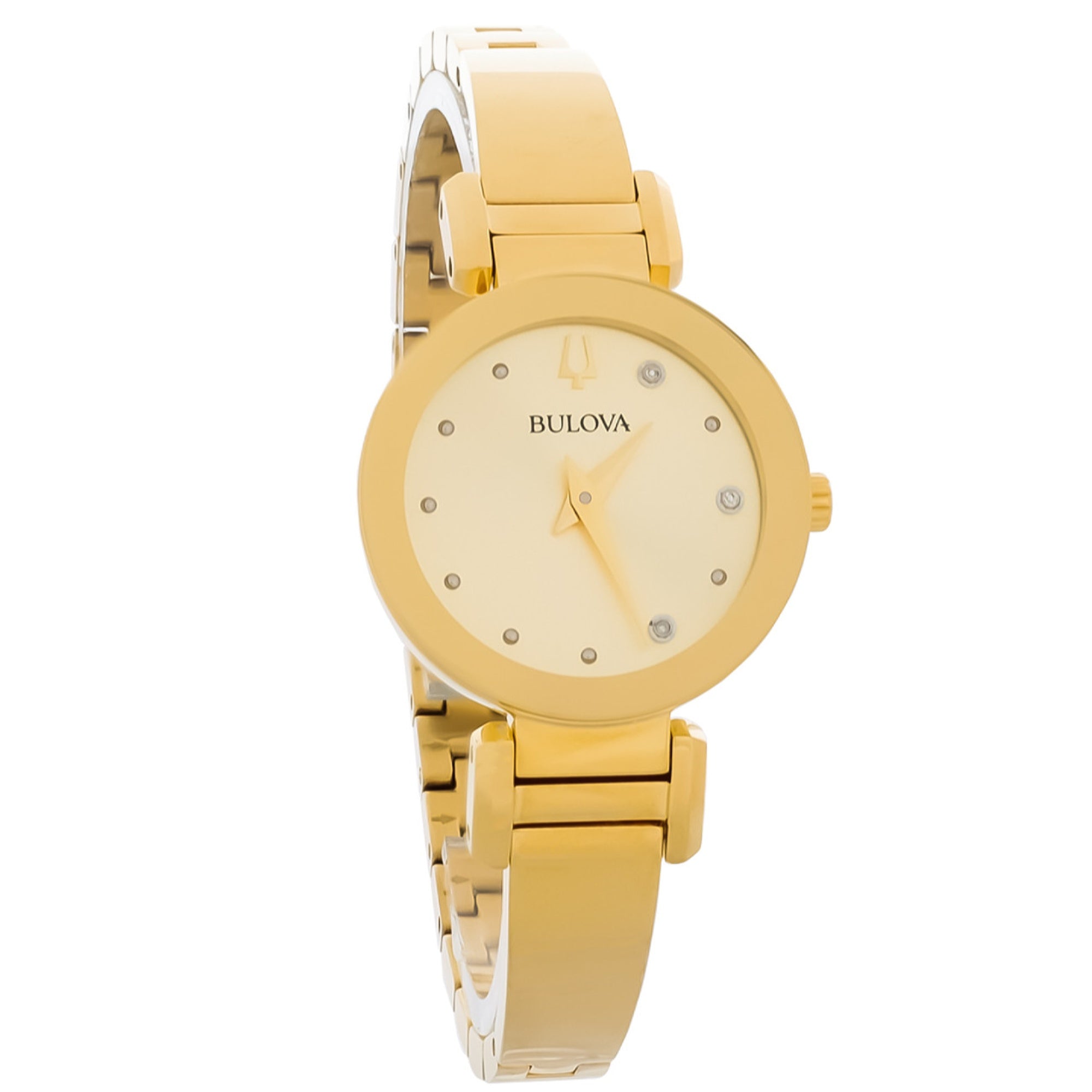 Bulova Bulova Marc Anthony Quartz Champagne Dial Women's Watch 97P164