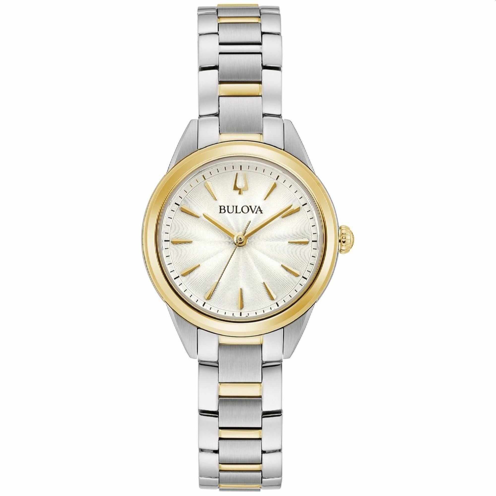 Bulova Sutton Quartz Silver/White Dial Women's Watch 98L277