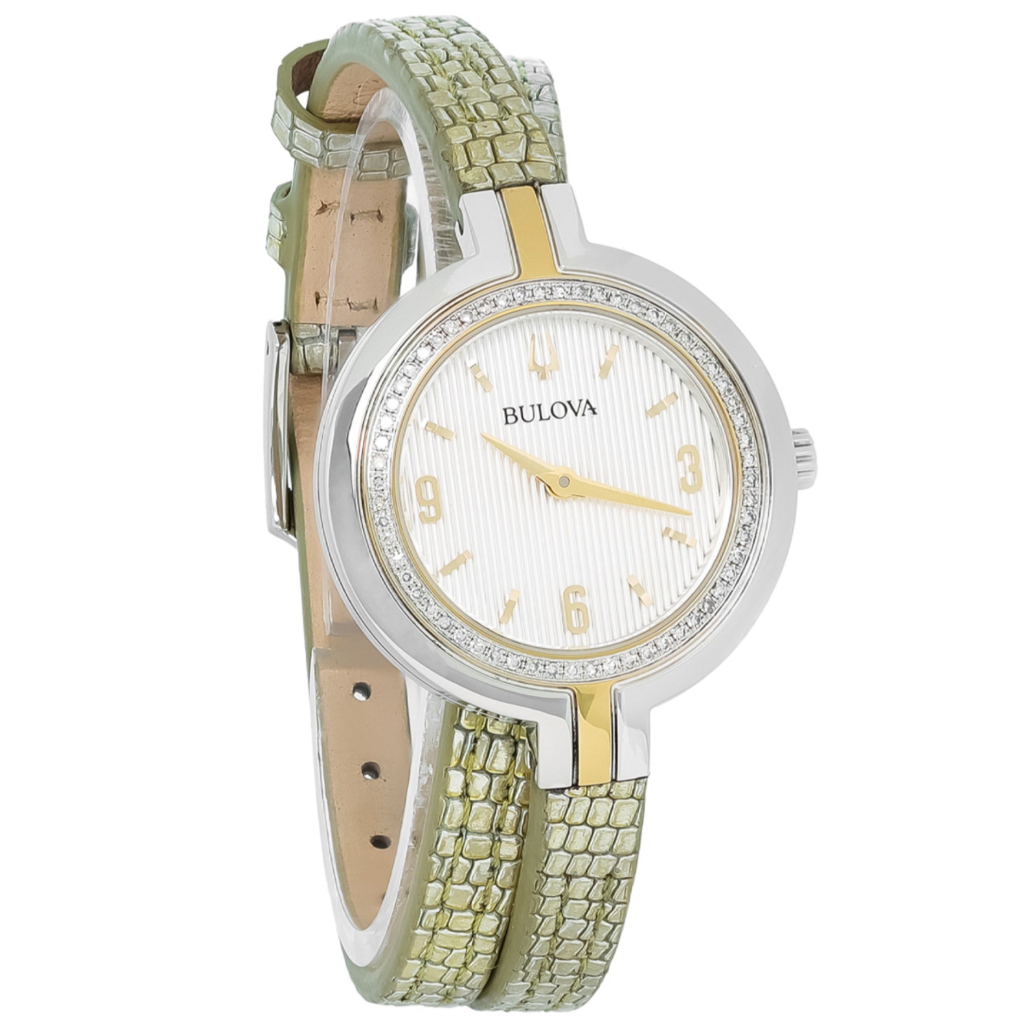 Bulova Rhapsody Quartz Silver-Tone Dial Women's Watch 98R278