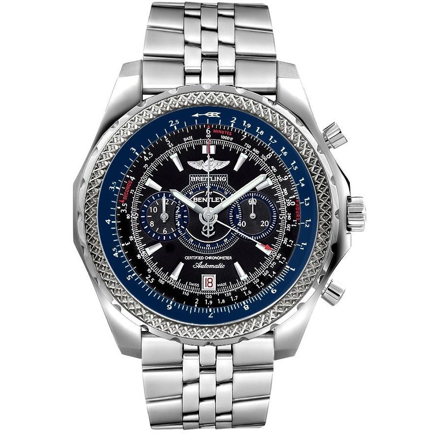 Breitling Bentley Supersports Automatic Chronograph Black Dial Men's Watch A2636416-BB66-990A