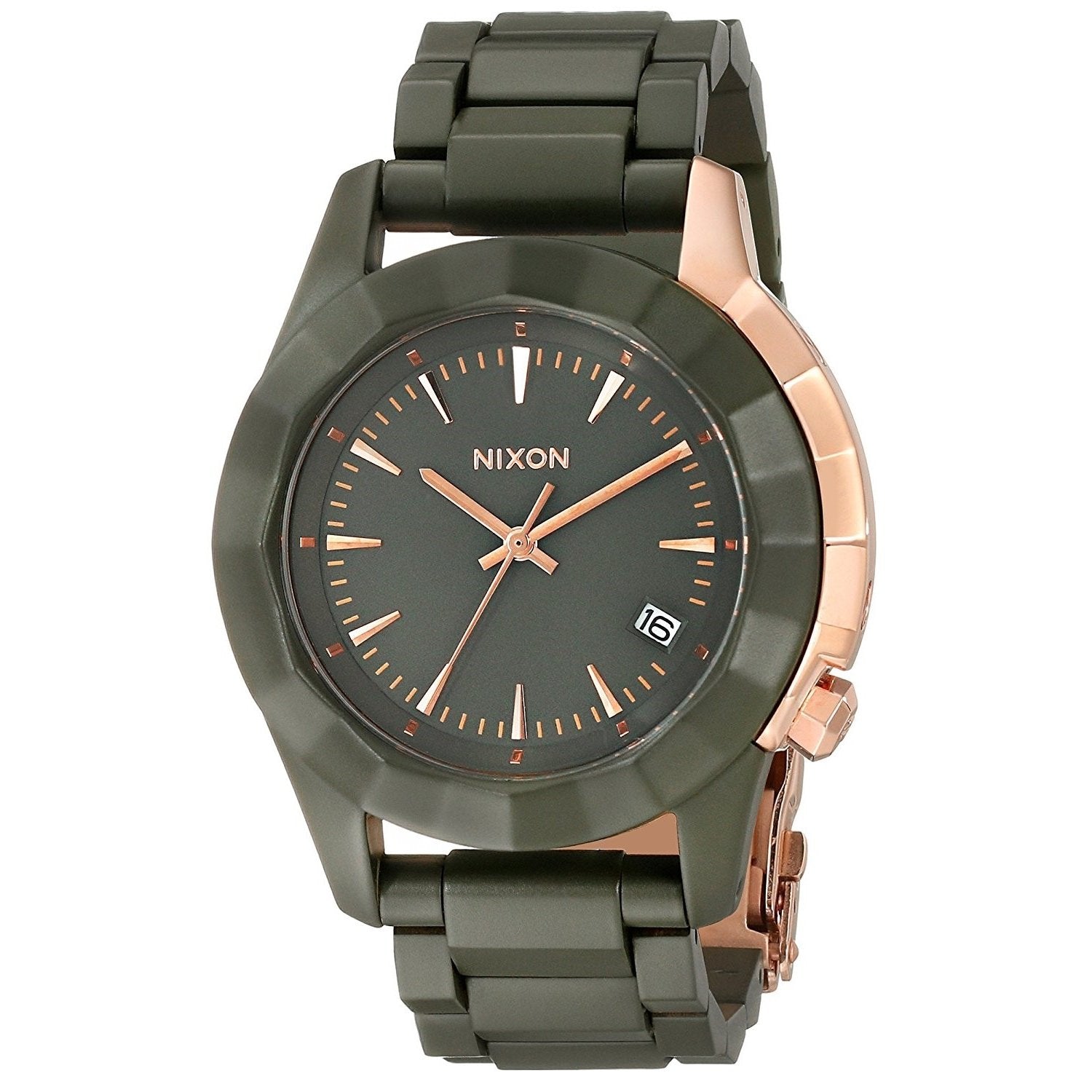 Nixon Monarch Quartz Green Dial Women's Watch A288-1419