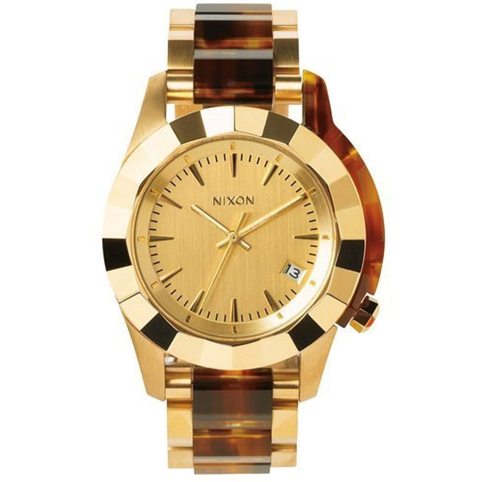 Nixon  Quartz Monarch Gold Dial Women's Watch A288-1424