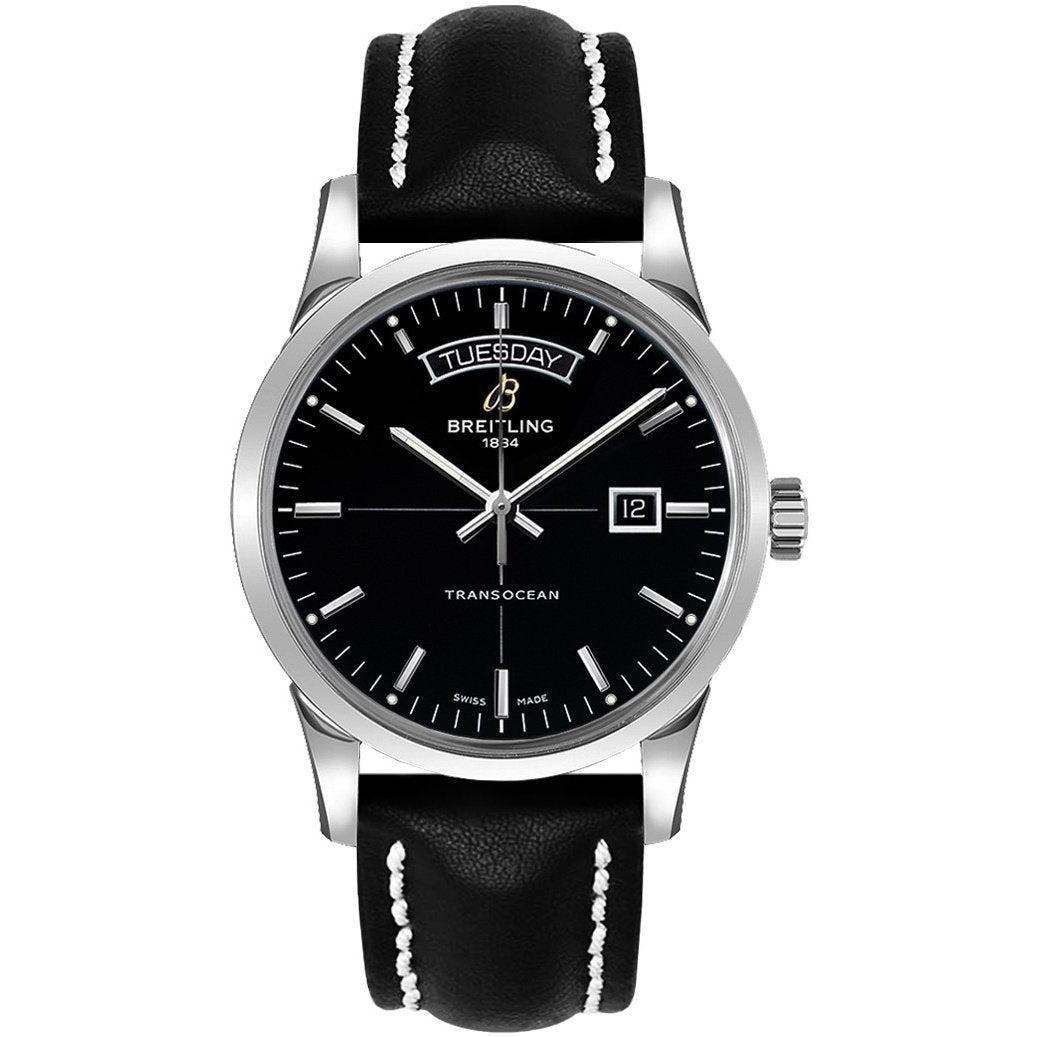 Breitling Transocean Calibre 45 Automatic Automatic Black Dial Men's Watch A4531012-BB69-435X