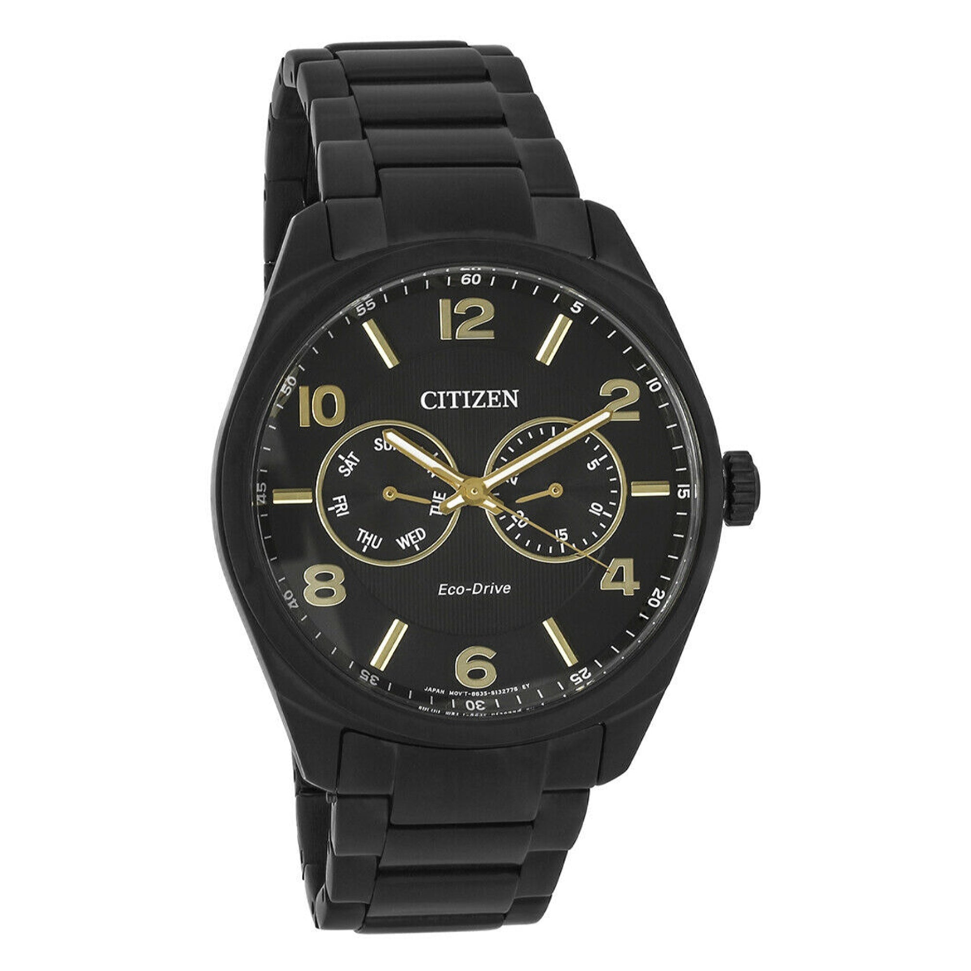 Citizen Eco-drive Quartz Black Dial Men's Watch AO9025-56E