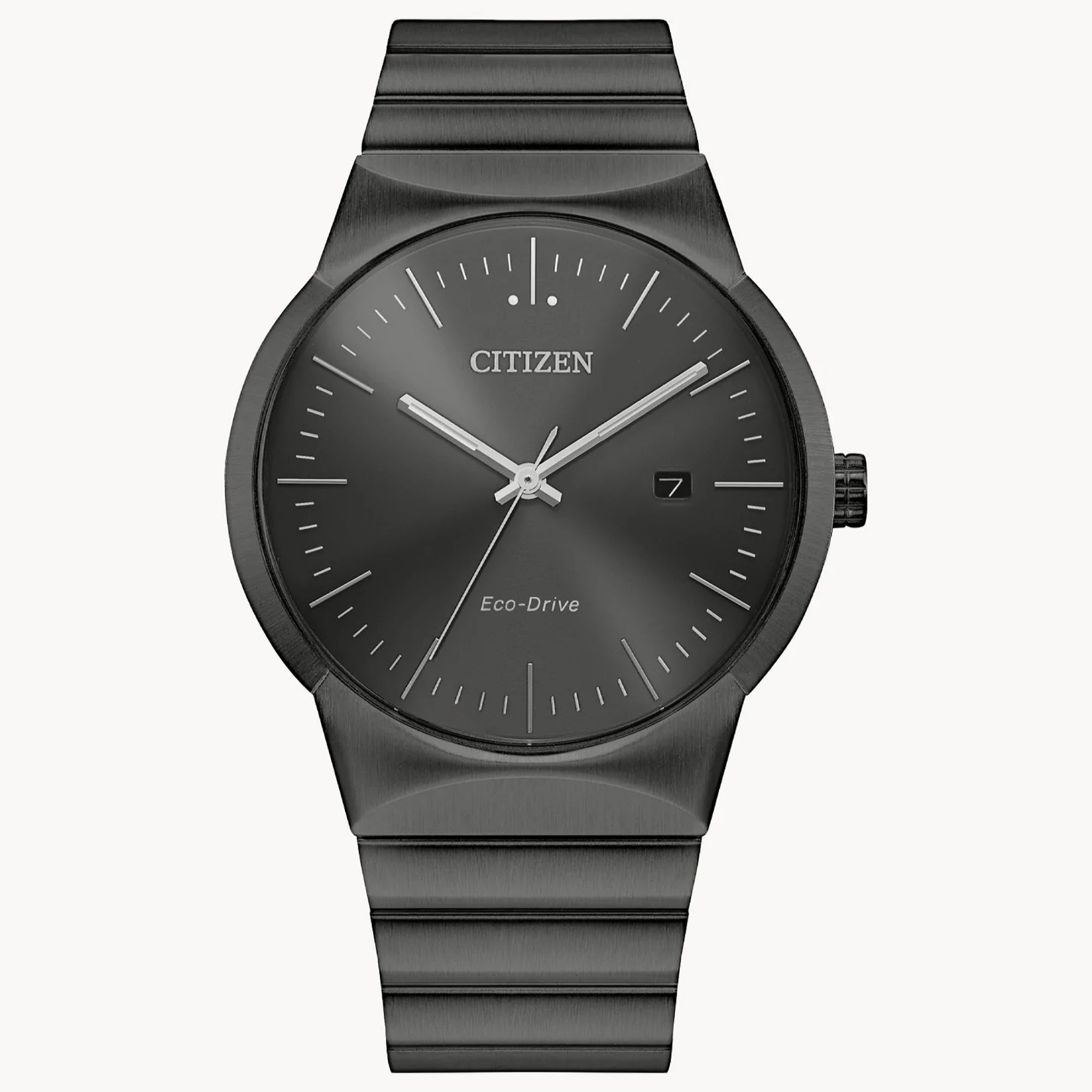 Citizen Axiom Eco-drive Black Dial Men's Watch BM7587-52H