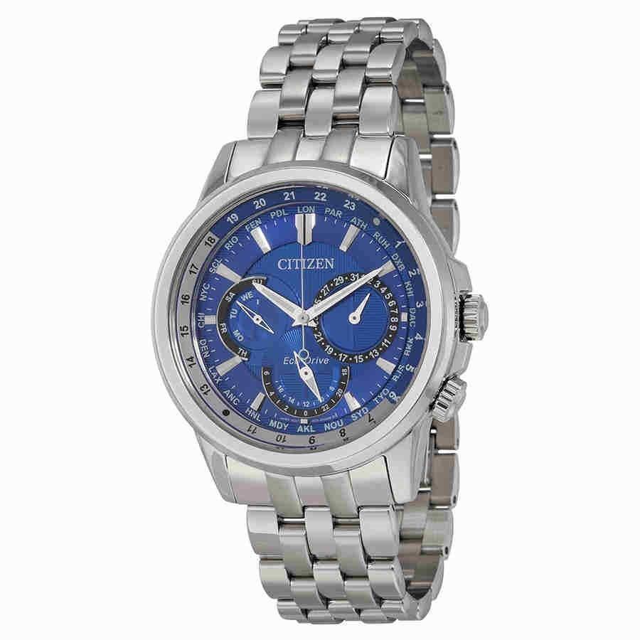 Citizen Calendrier Eco-Drive Blue Dial Men's Watch BU2021-51L