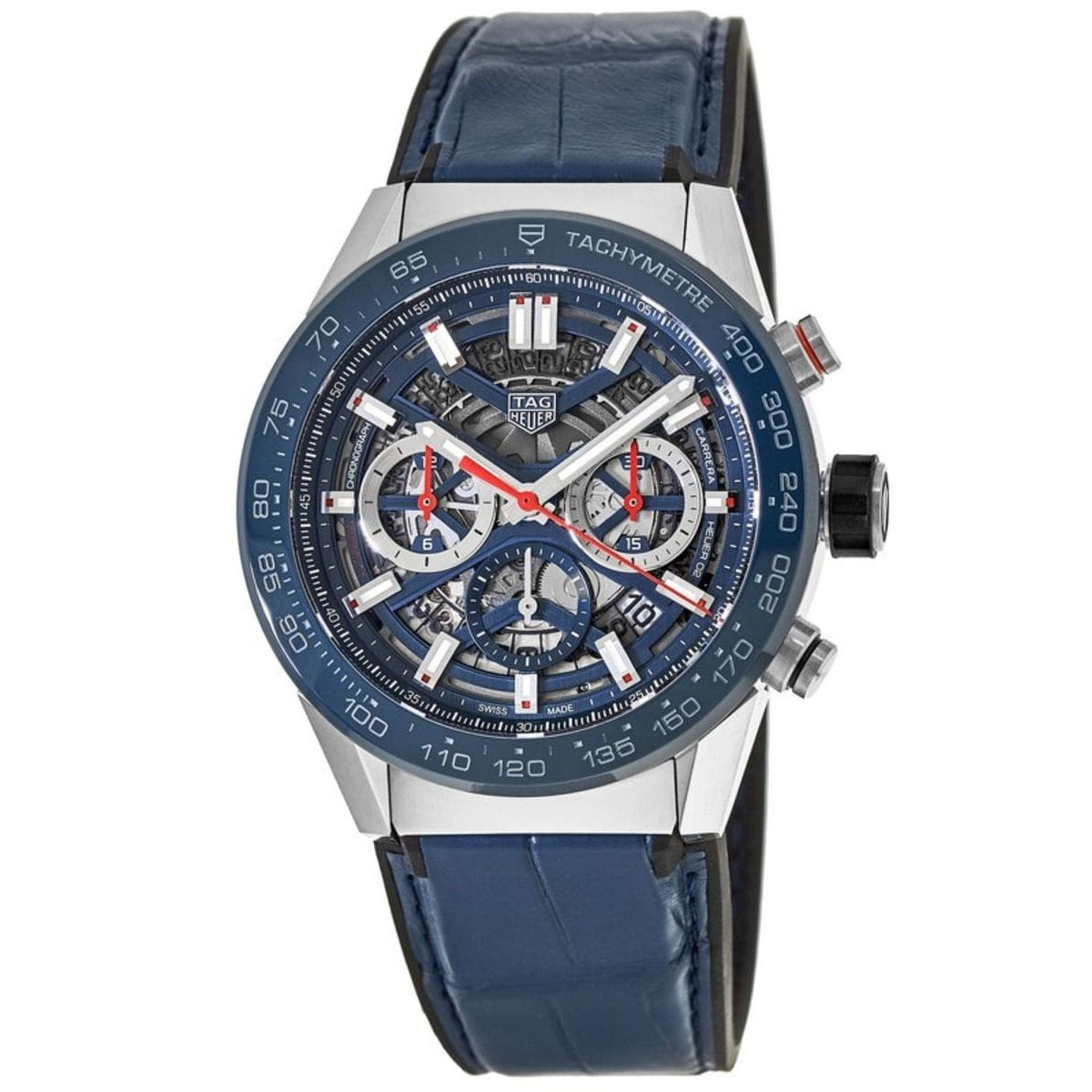 Tag Heuer Carrera Automatic Chronograph Skeleton Dial Men's Watch CBG2011.FC6430