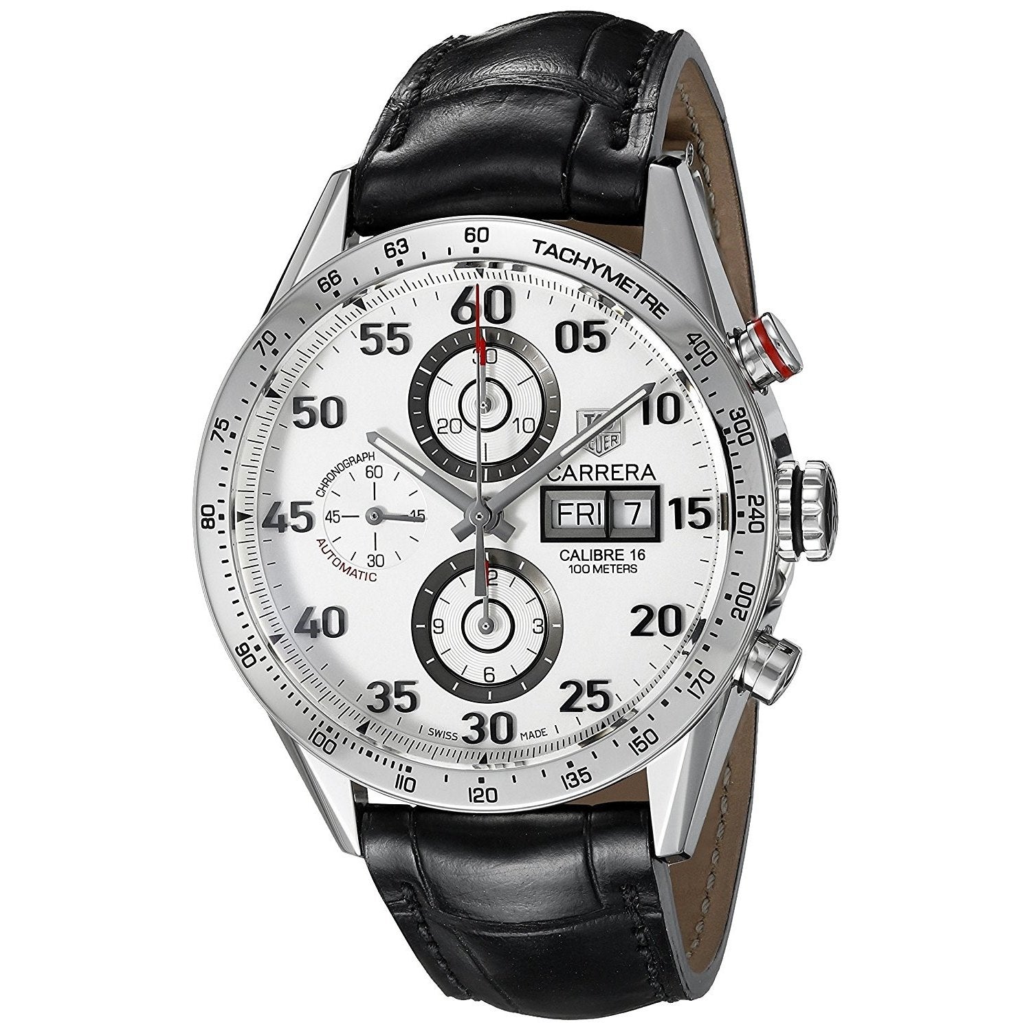 Tag Heuer Carrera Limited Edition Calibre 16 Automatic Chronograph Automatic Silver Dial Men's Watch CV2A11.FC6235