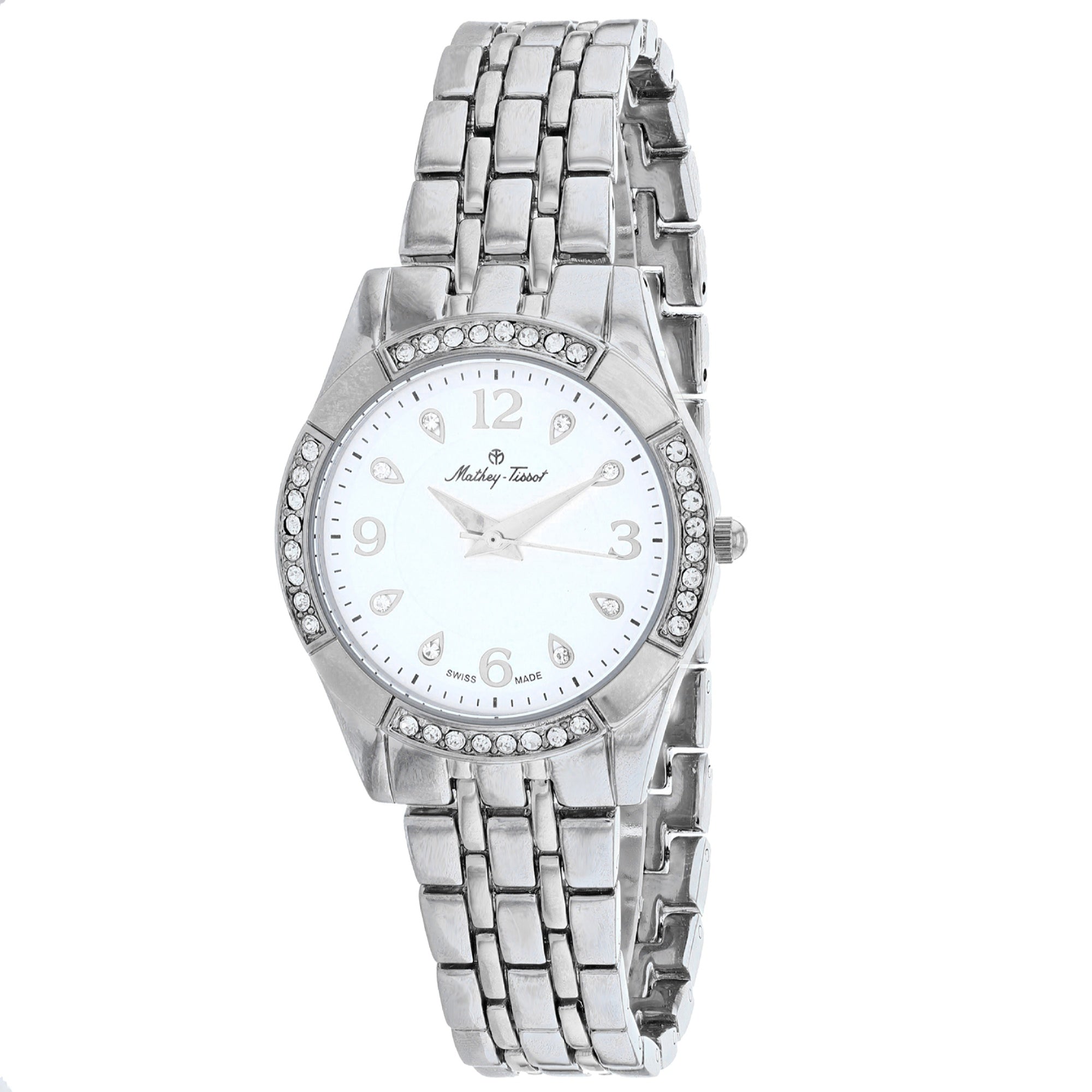 Mathey-Tissot  Quartz FLEURY 2568 White Dial Women's Watch D2568AI