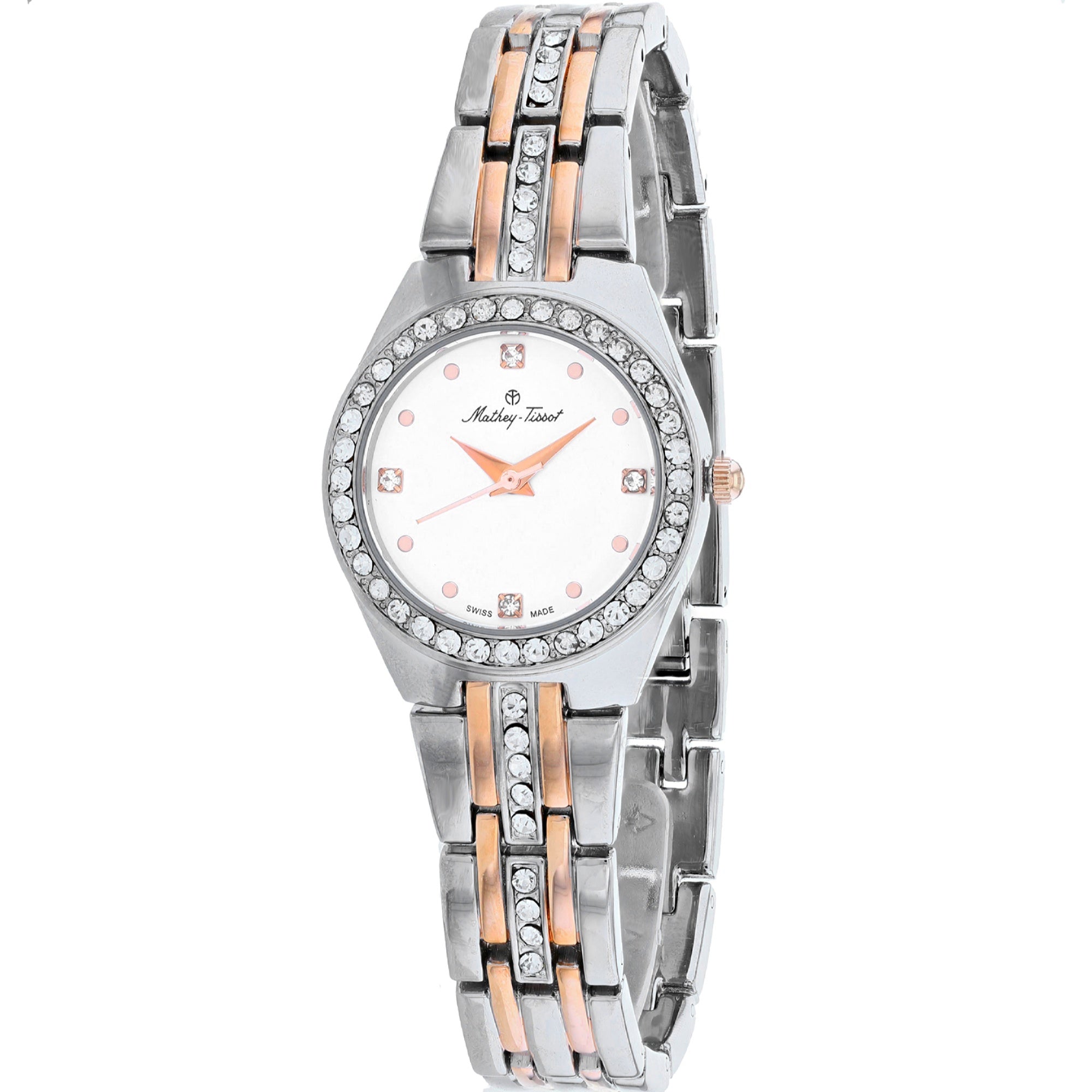 Mathey-Tissot  Quartz FLEURY 2581 White Dial Women's Watch D2580BI