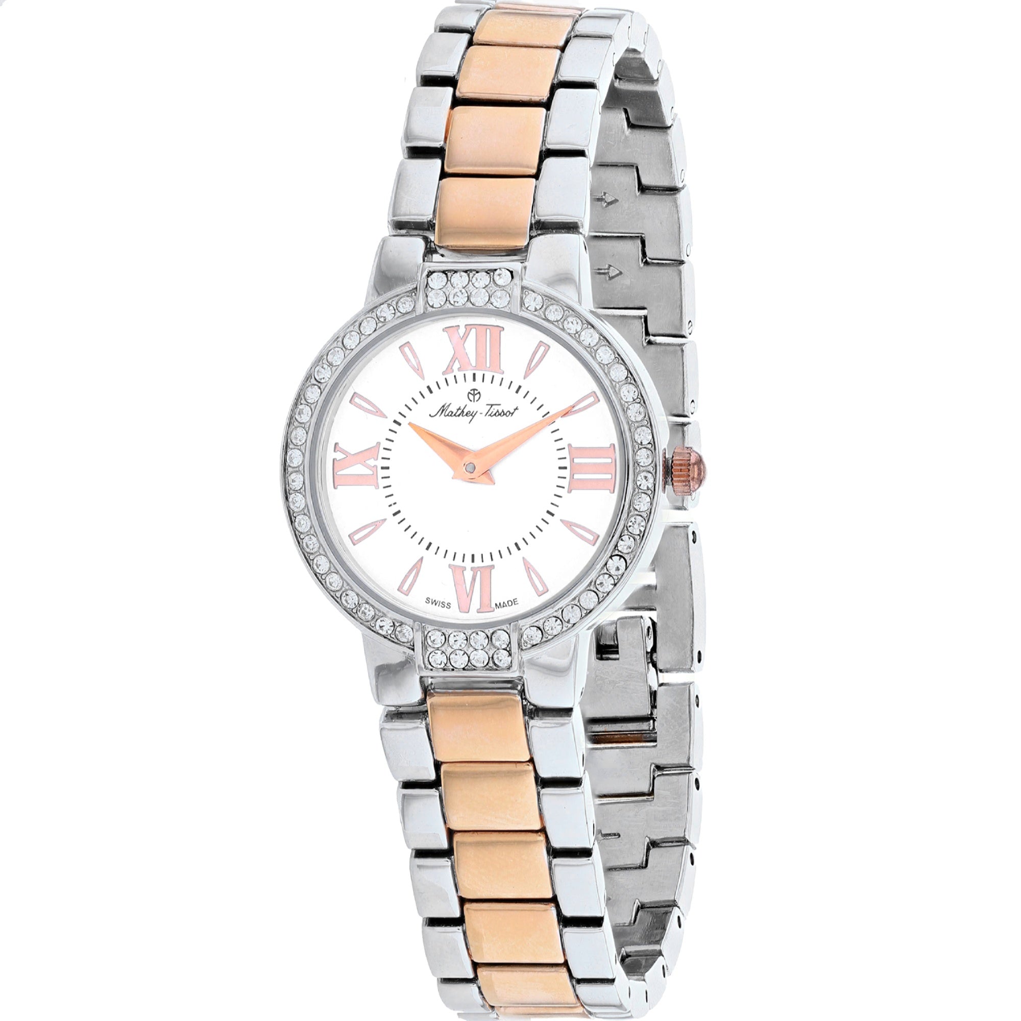 Mathey-Tissot  Quartz FLEURY 5776 White Dial Women's Watch D5776BI