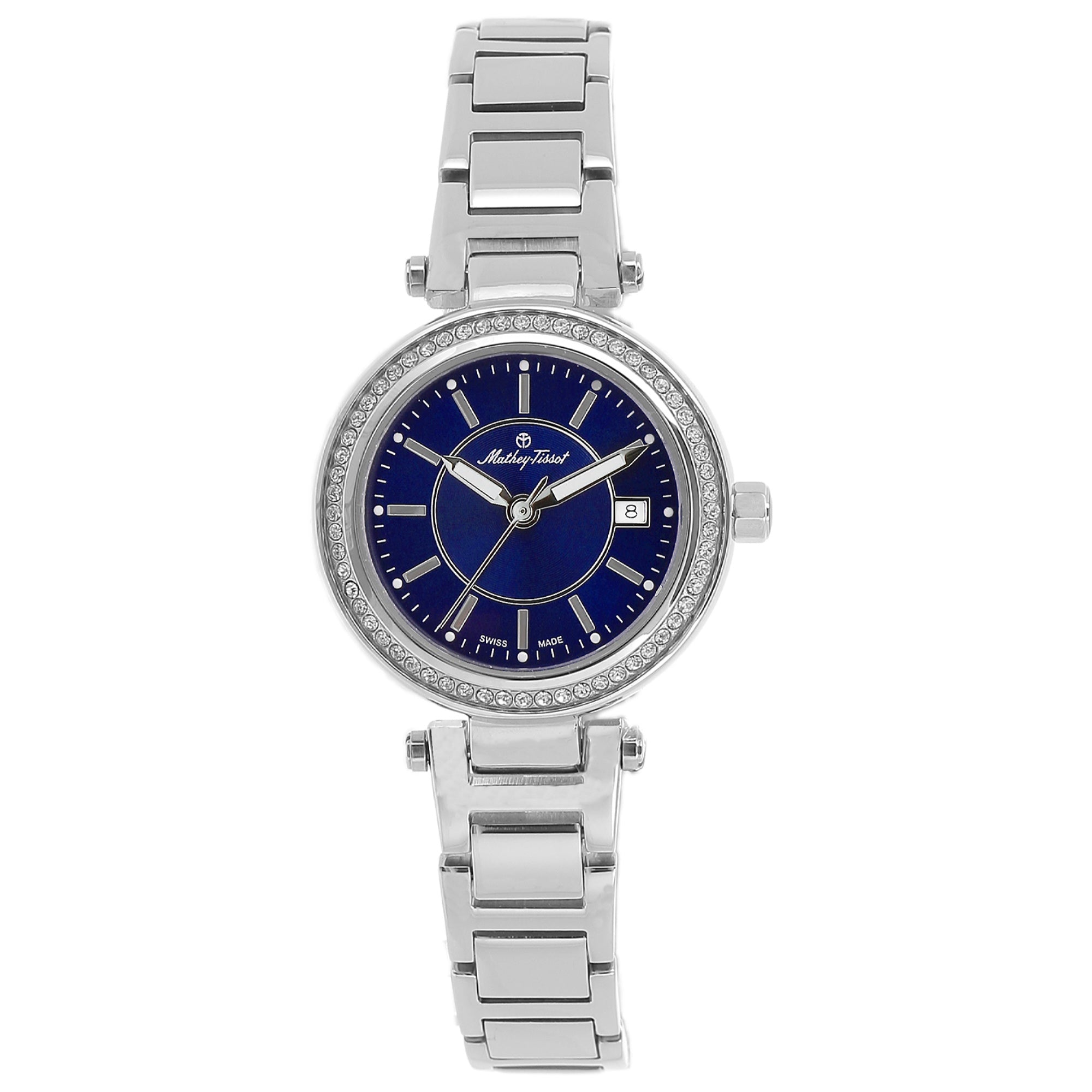 Mathey-Tissot  Quartz Classic Blue Dial Women's Watch D610ABU