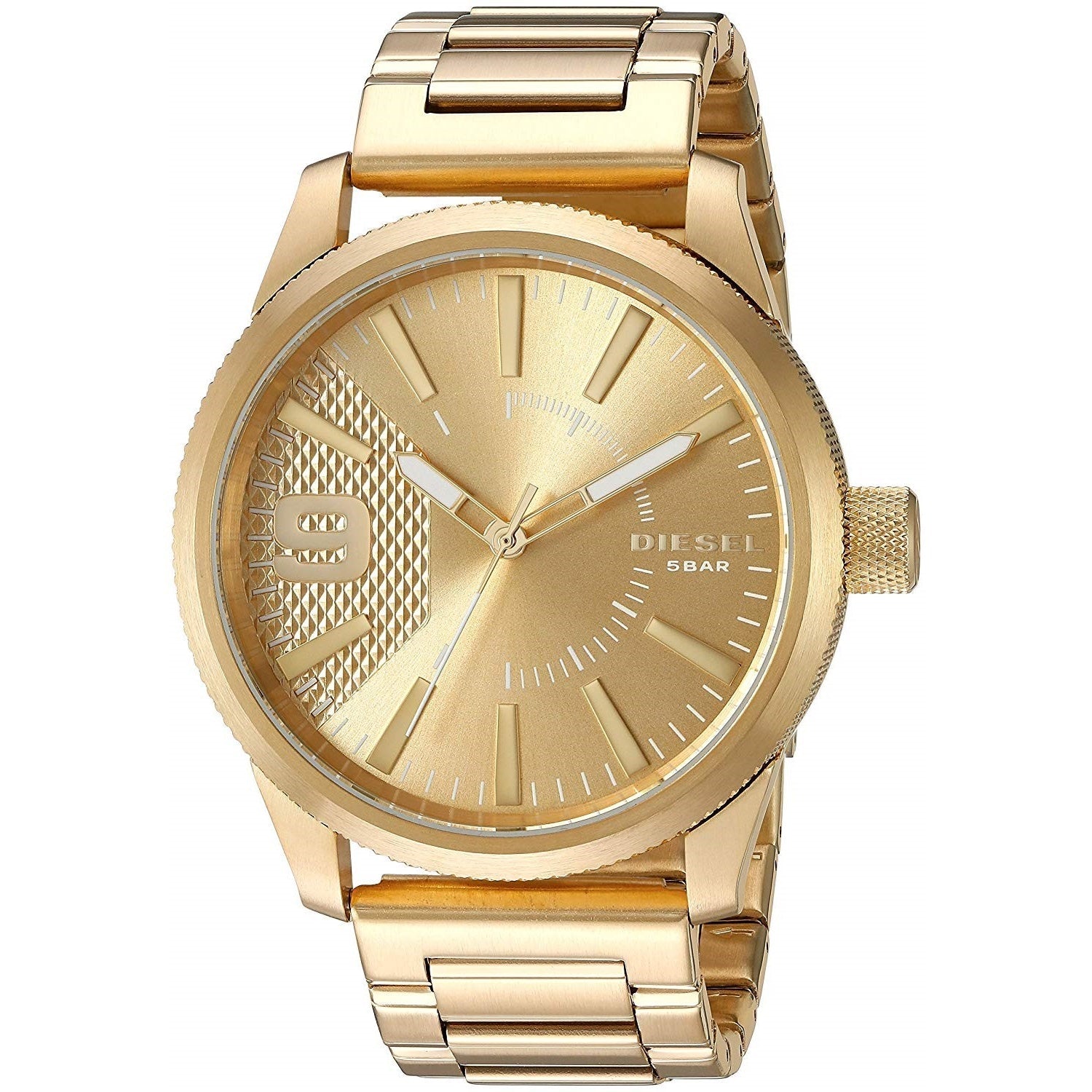 Diesel Rasp Quartz Gold-Tone Dial Men's Watch DZ1761