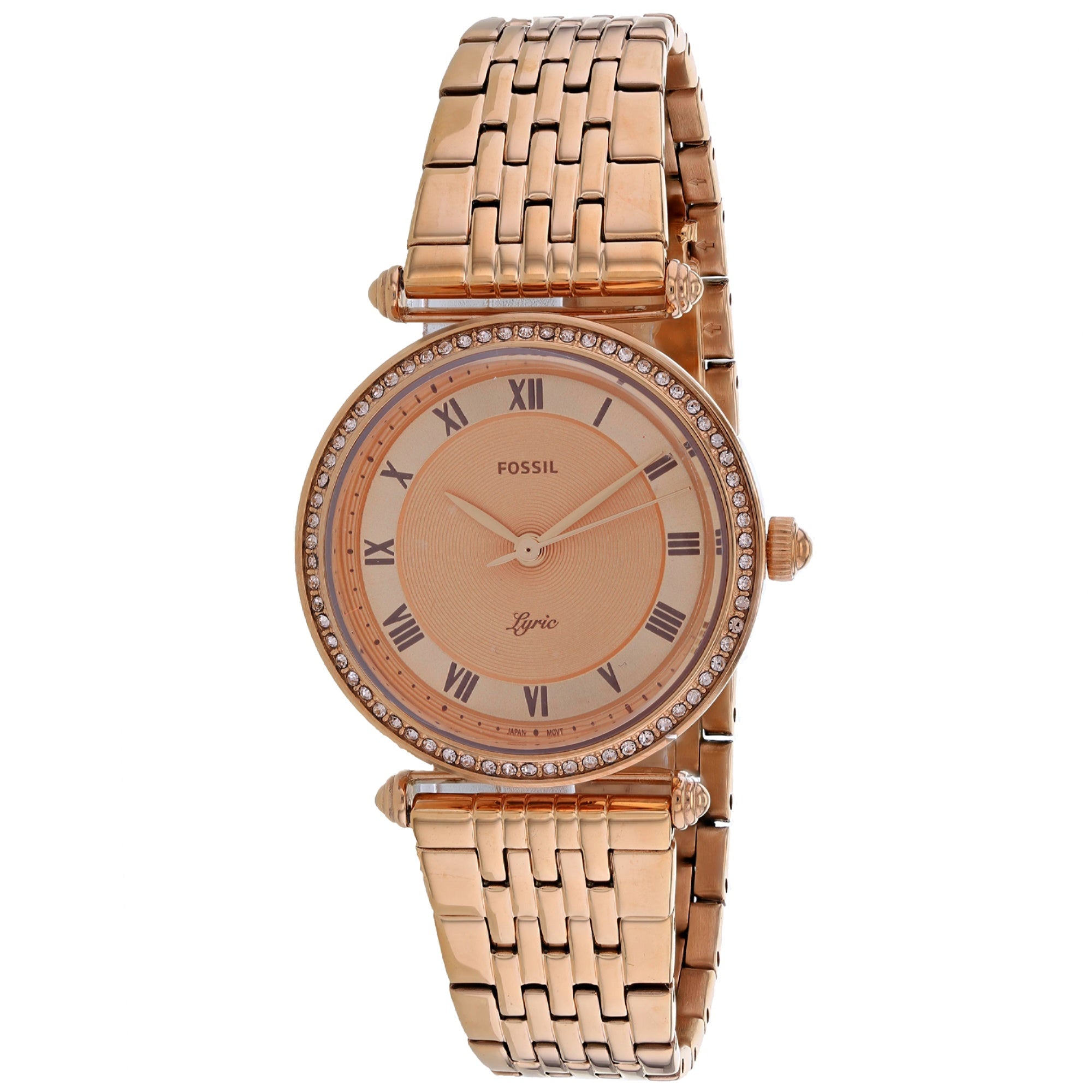 Fossil  Quartz Lyric Rose gold Dial Women's Watch ES4711