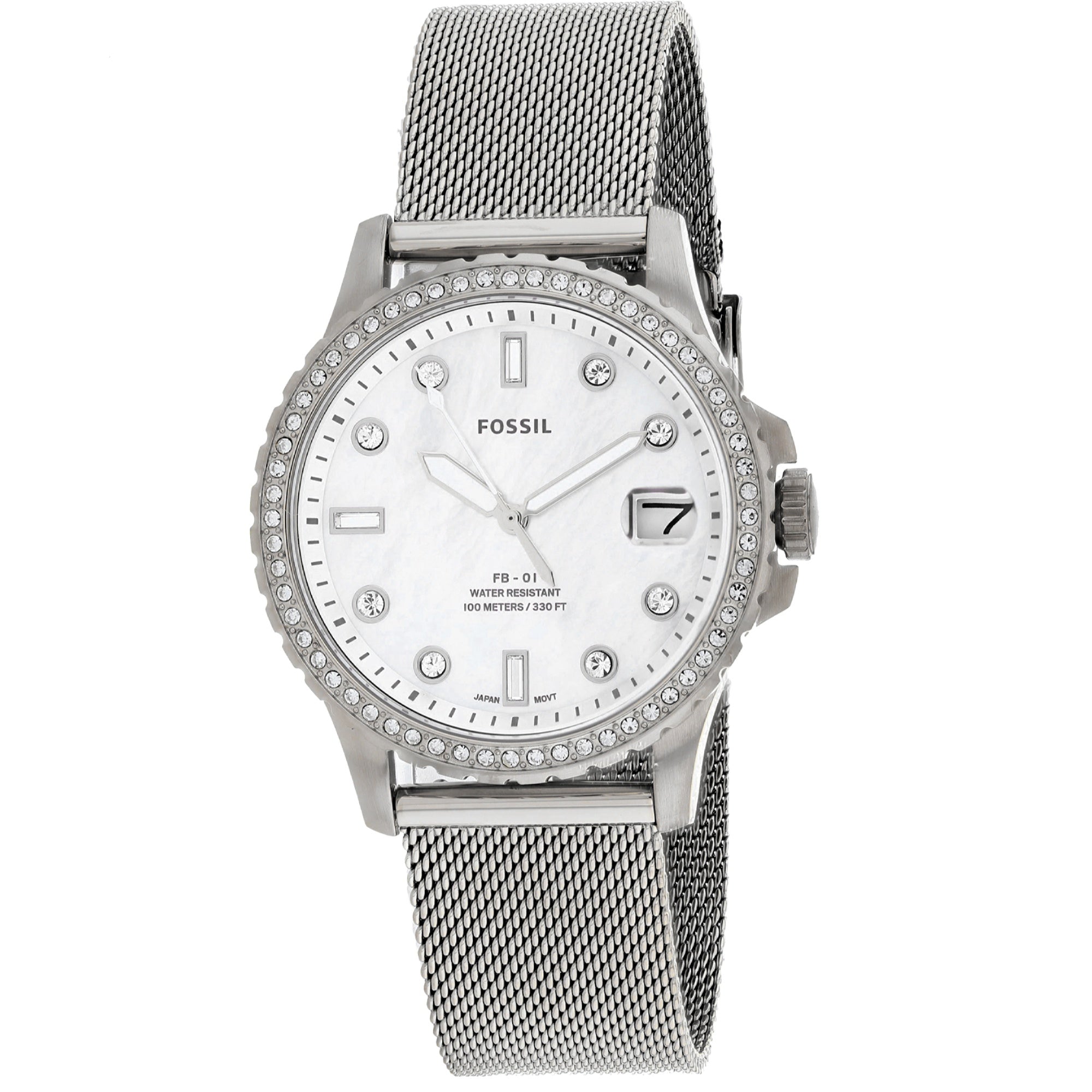 Fossil  Quartz FB-01 White Dial Women's Watch ES4998