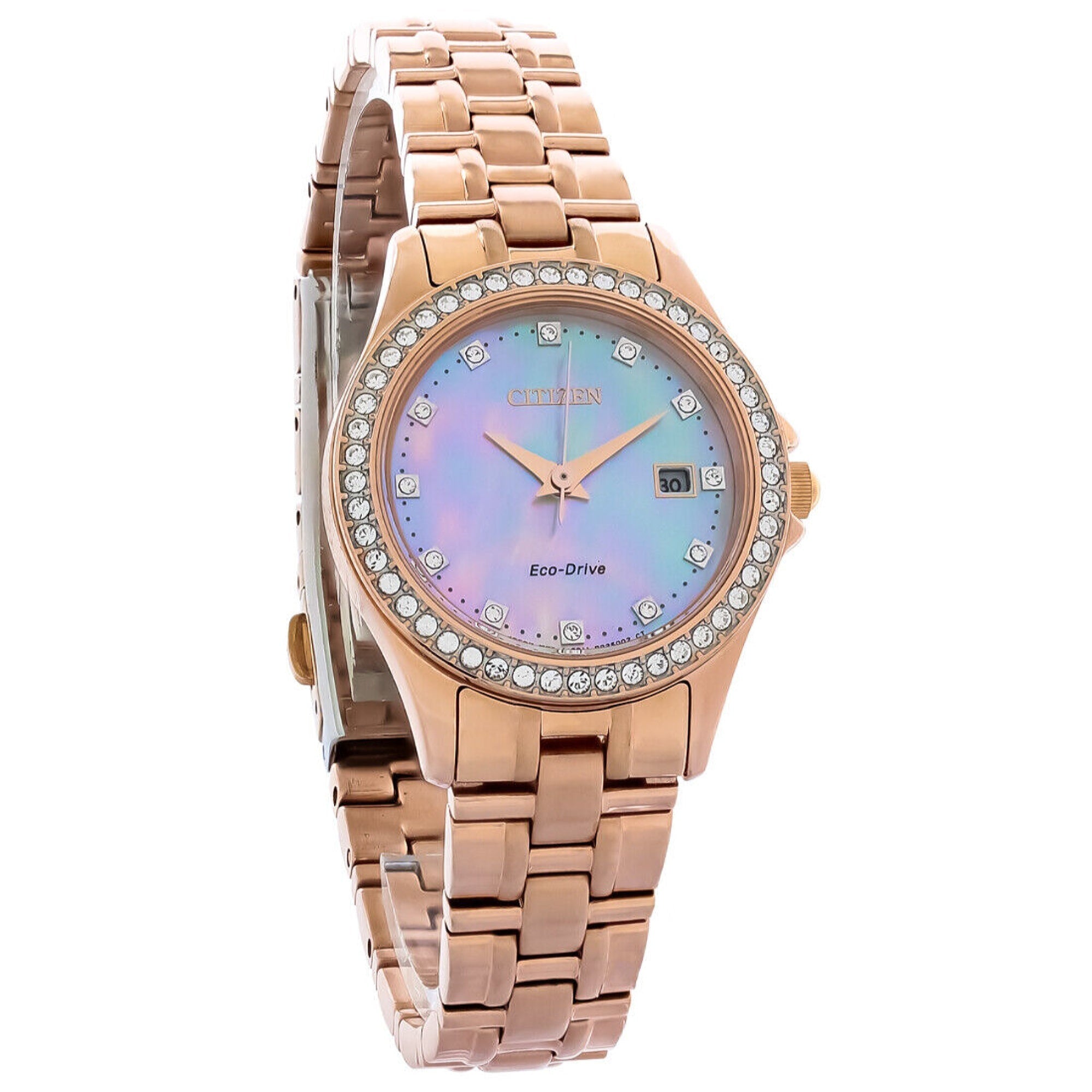 Citizen Silhouette  Eco-Drive Mother of Pearl Dial Women's Watch EW1847-60Y