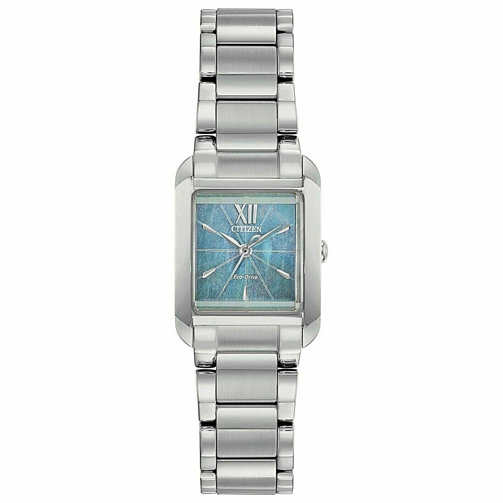 Citizen Bianca Eco-Drive Blue Mother of Pearl Dial Women's Watch EW5551-56N