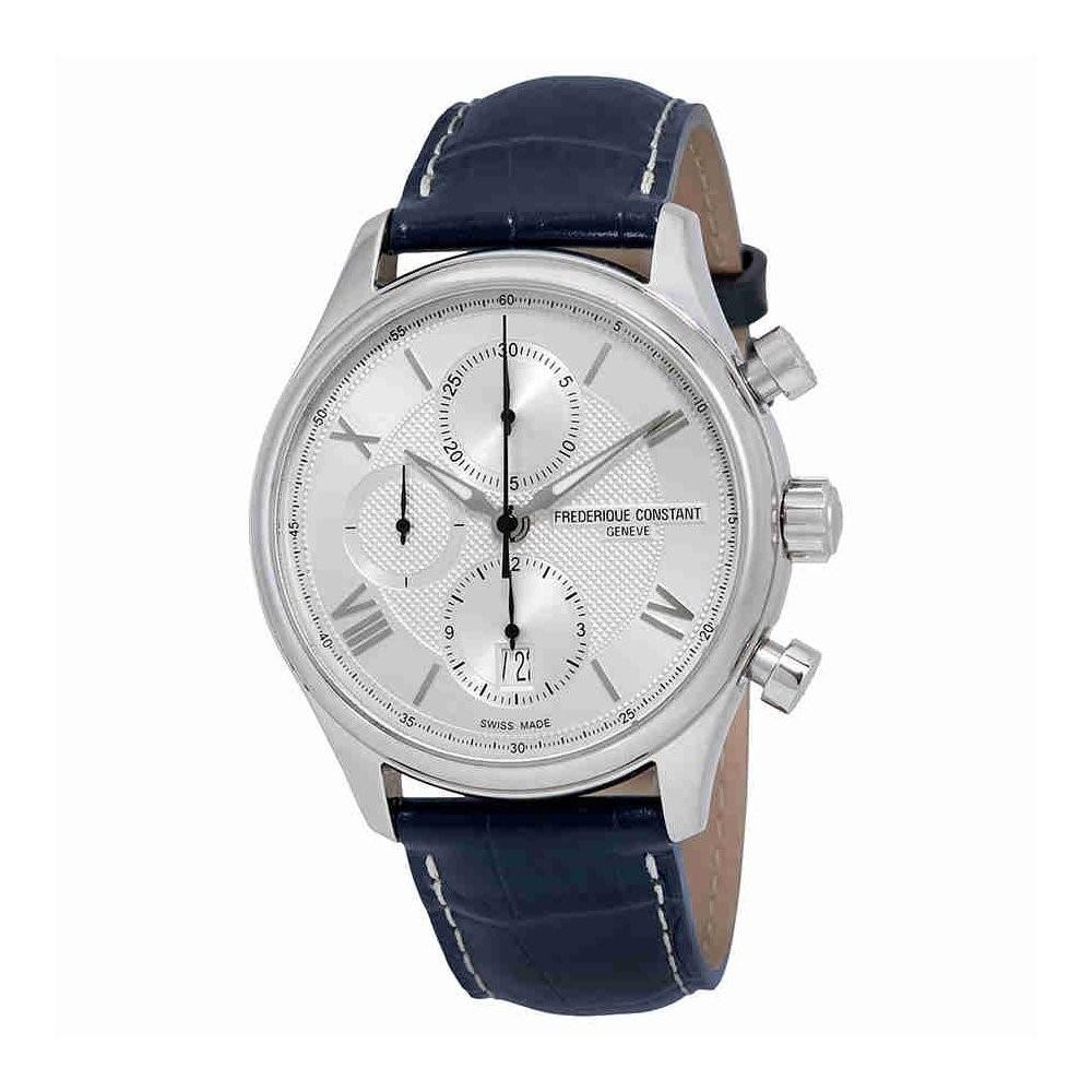 Frederique Constant Runabout Automatic Chronograph Silver Dial Men's Watch FC-392MS5B6