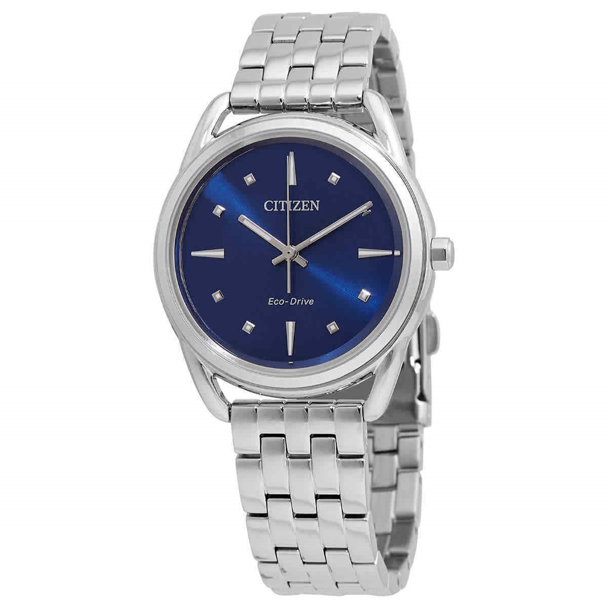 Citizen Dress Classic Eco-drive Blue Dial Women's Watch FE7090-55L